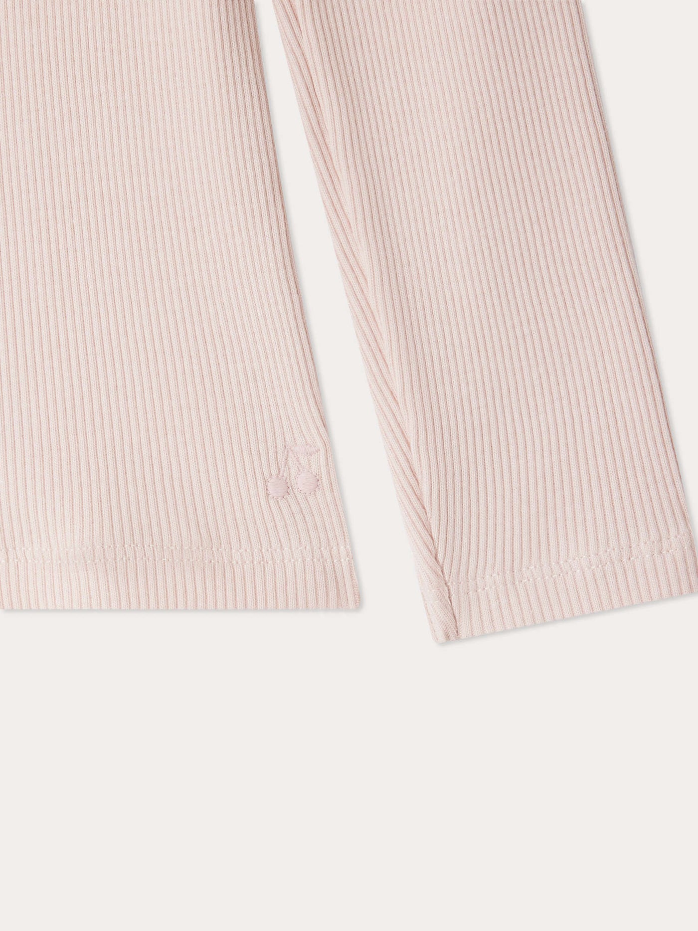 Light pink Tahiti turtleneck t-shirt