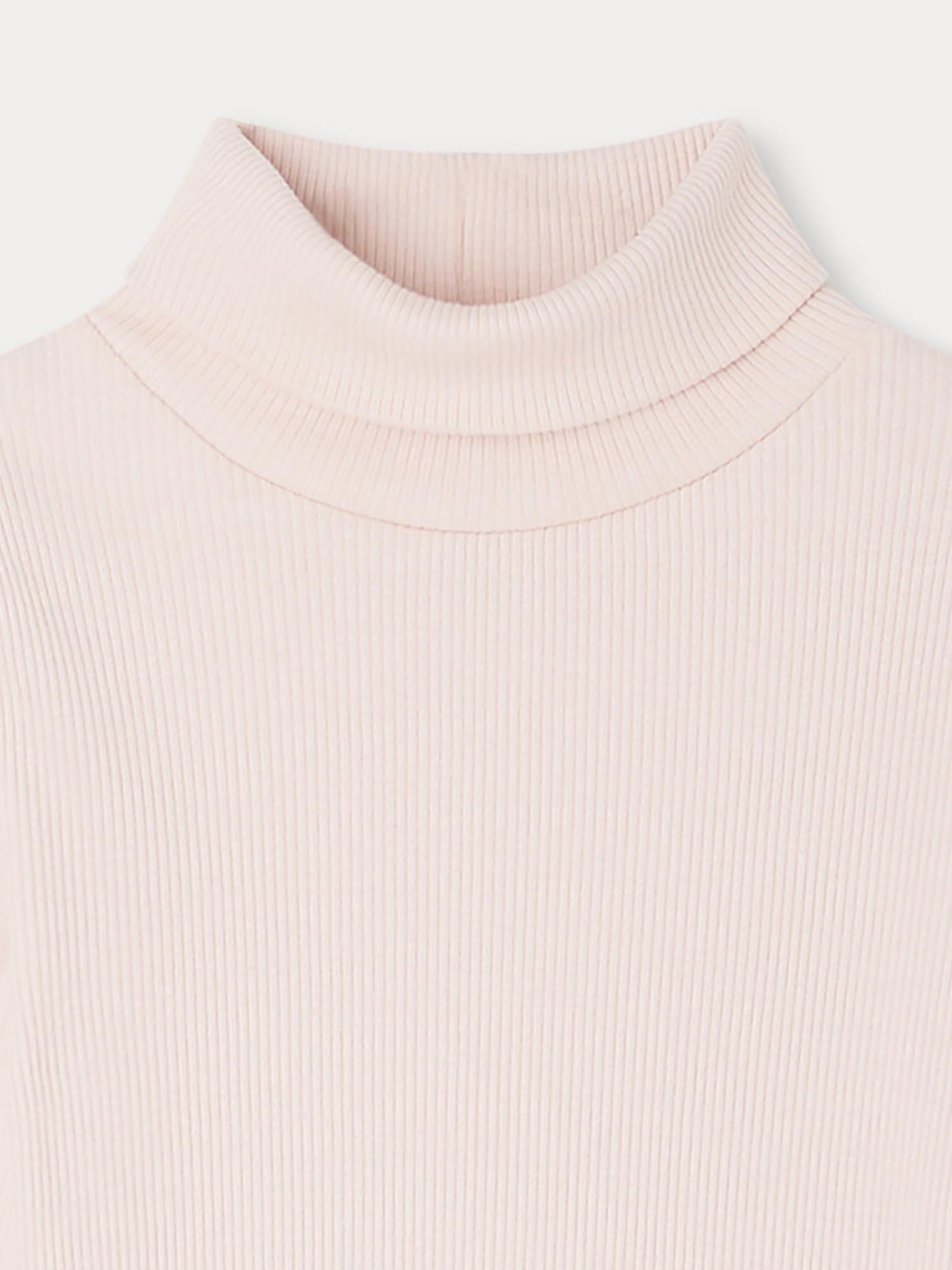 Light pink Tahiti turtleneck t-shirt