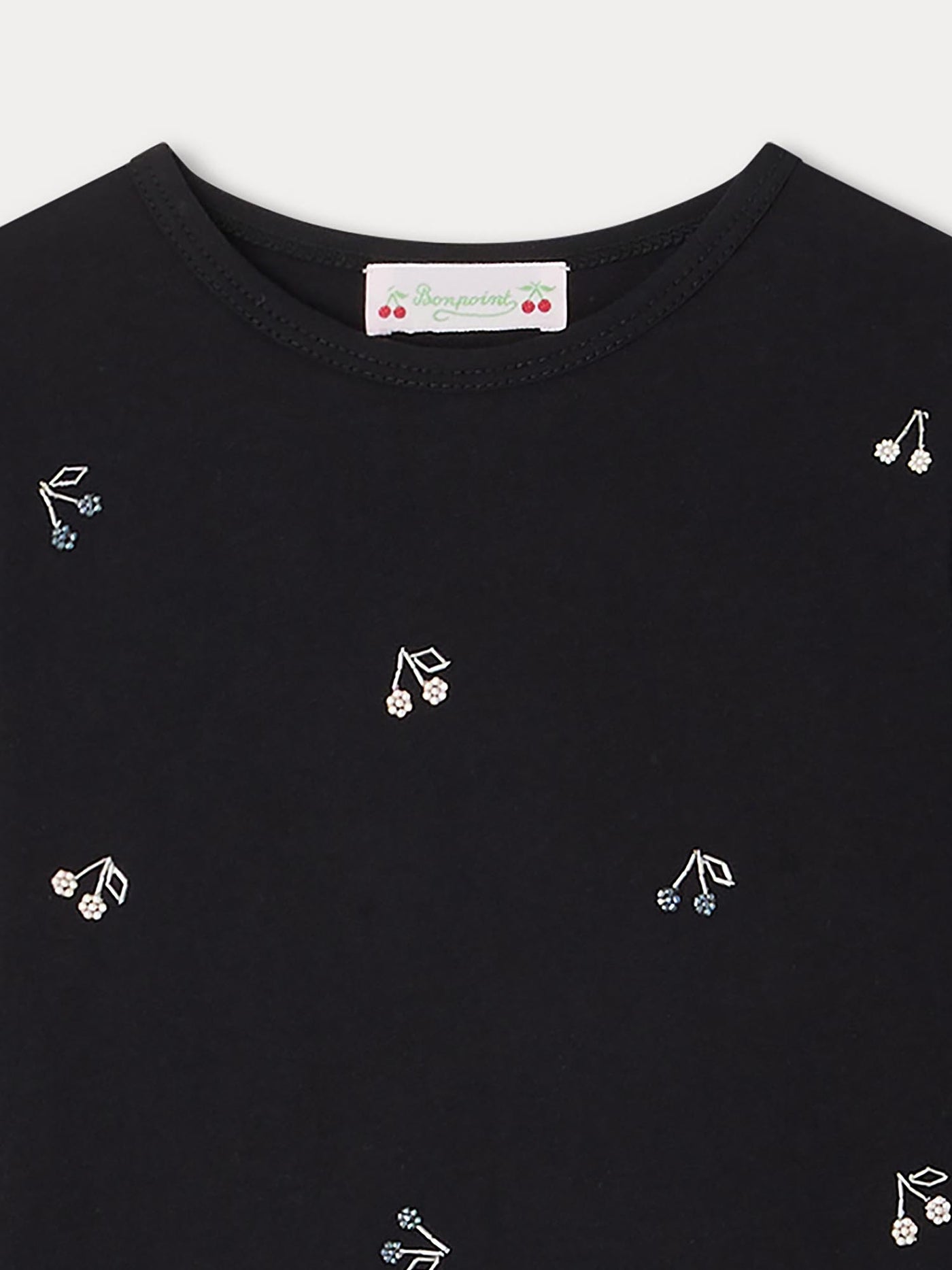 Tidjiane T-shirt with embroidered beads