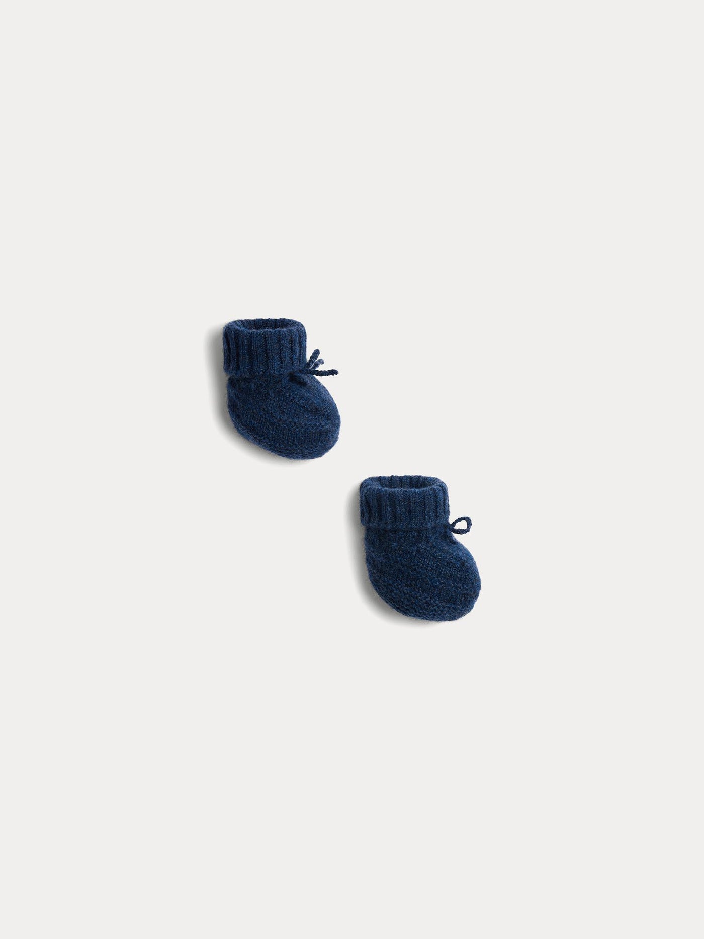 Telse blue cashmere slippers