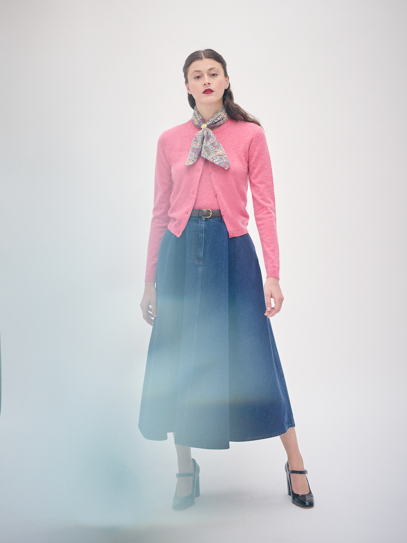 Bonpoint x Vanessa Seward - Grand denim skirt