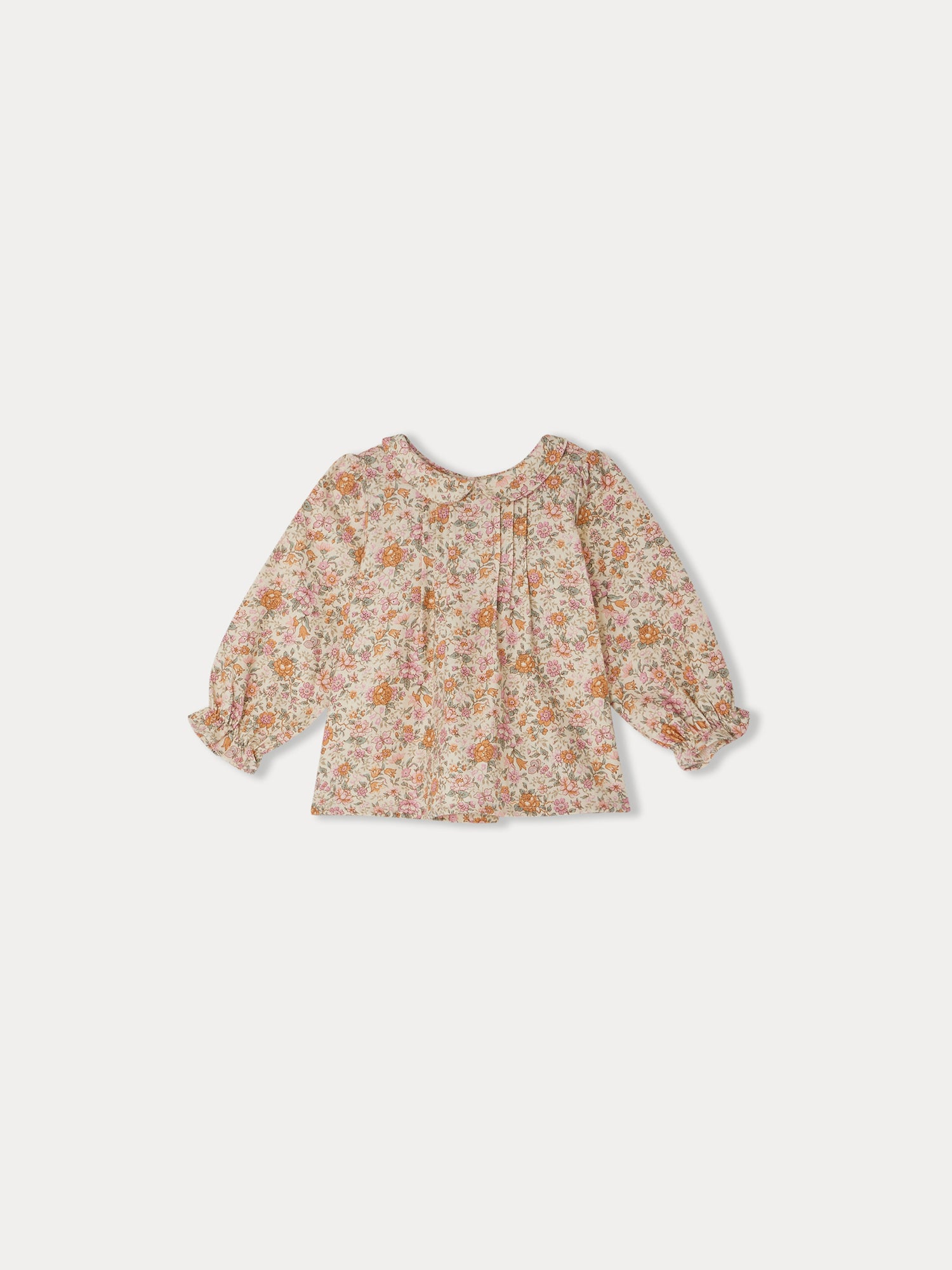 Buy Bonpoint girls cotton floral blouse 2