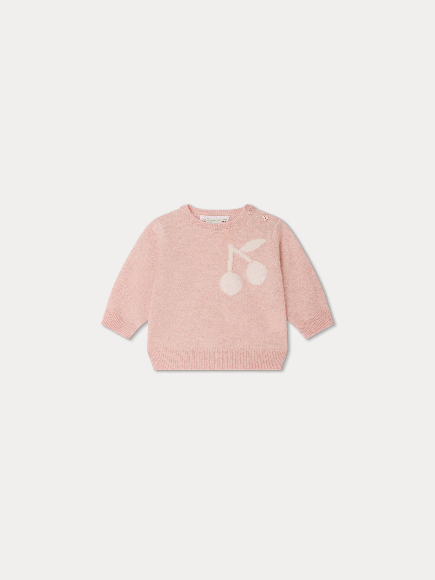 Bonpoint popular Baby Cashmere Set Blush Pink