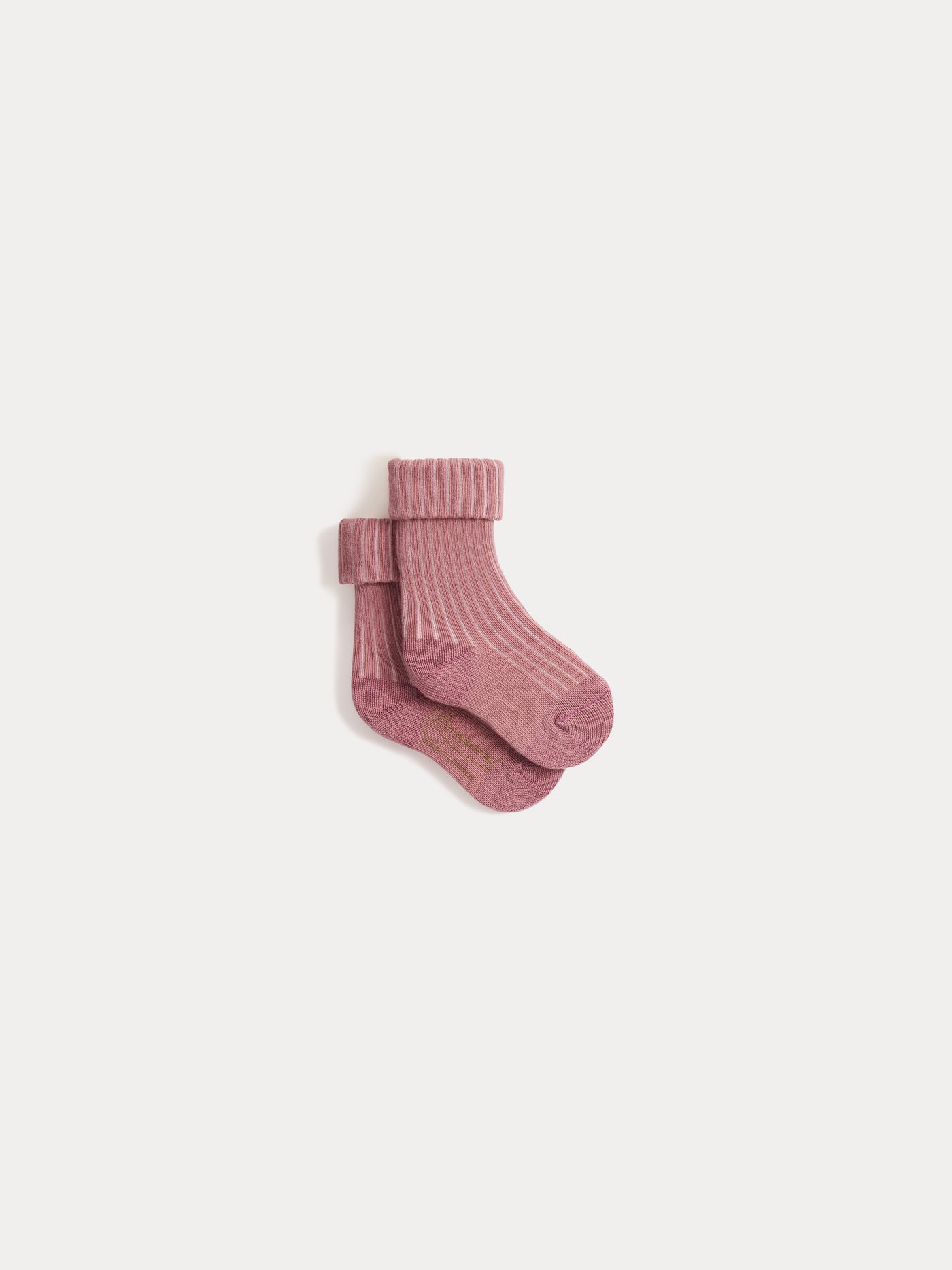 Gadilson pink ribbed socks