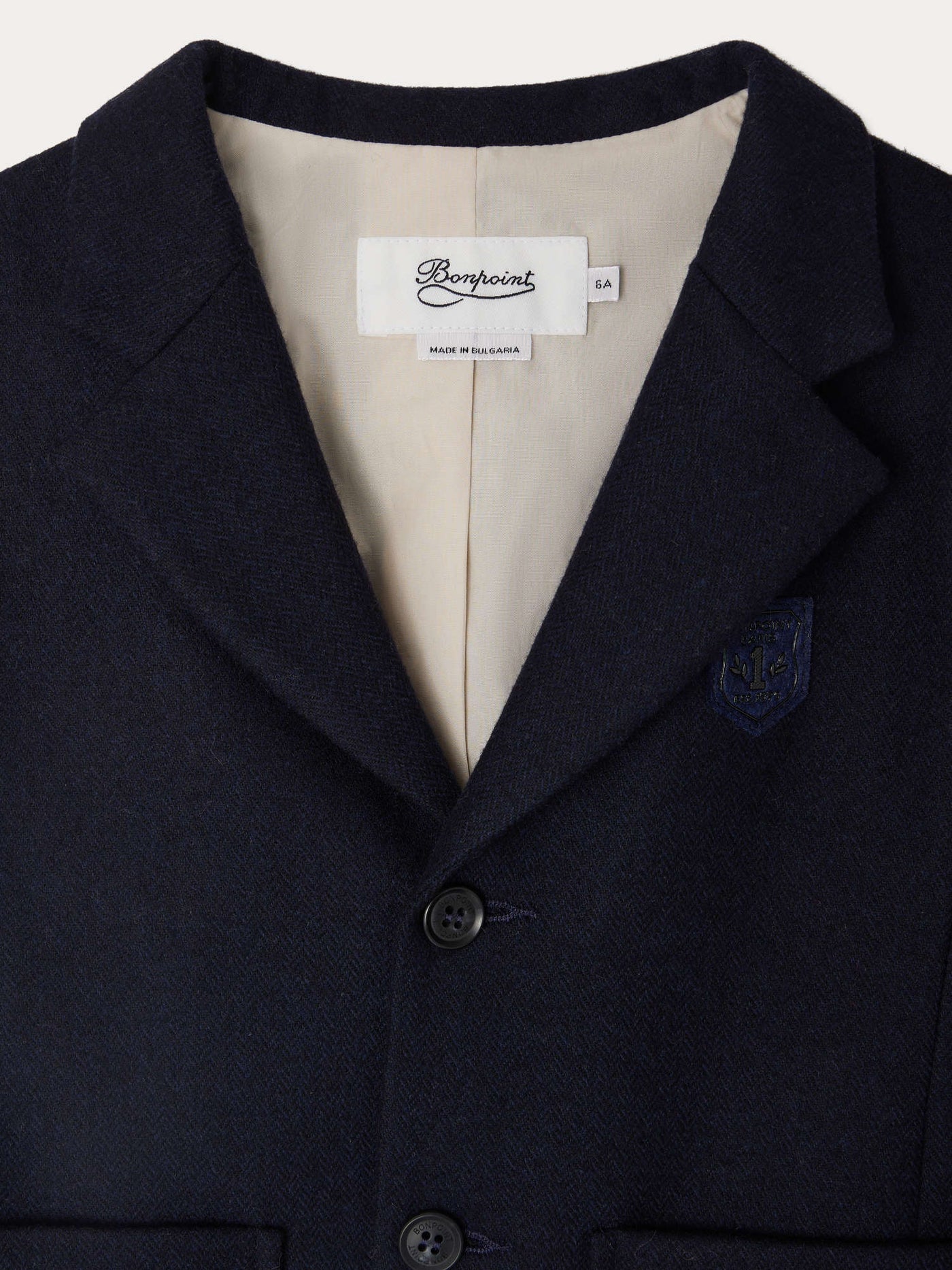 Gregoir jacket with chest patch