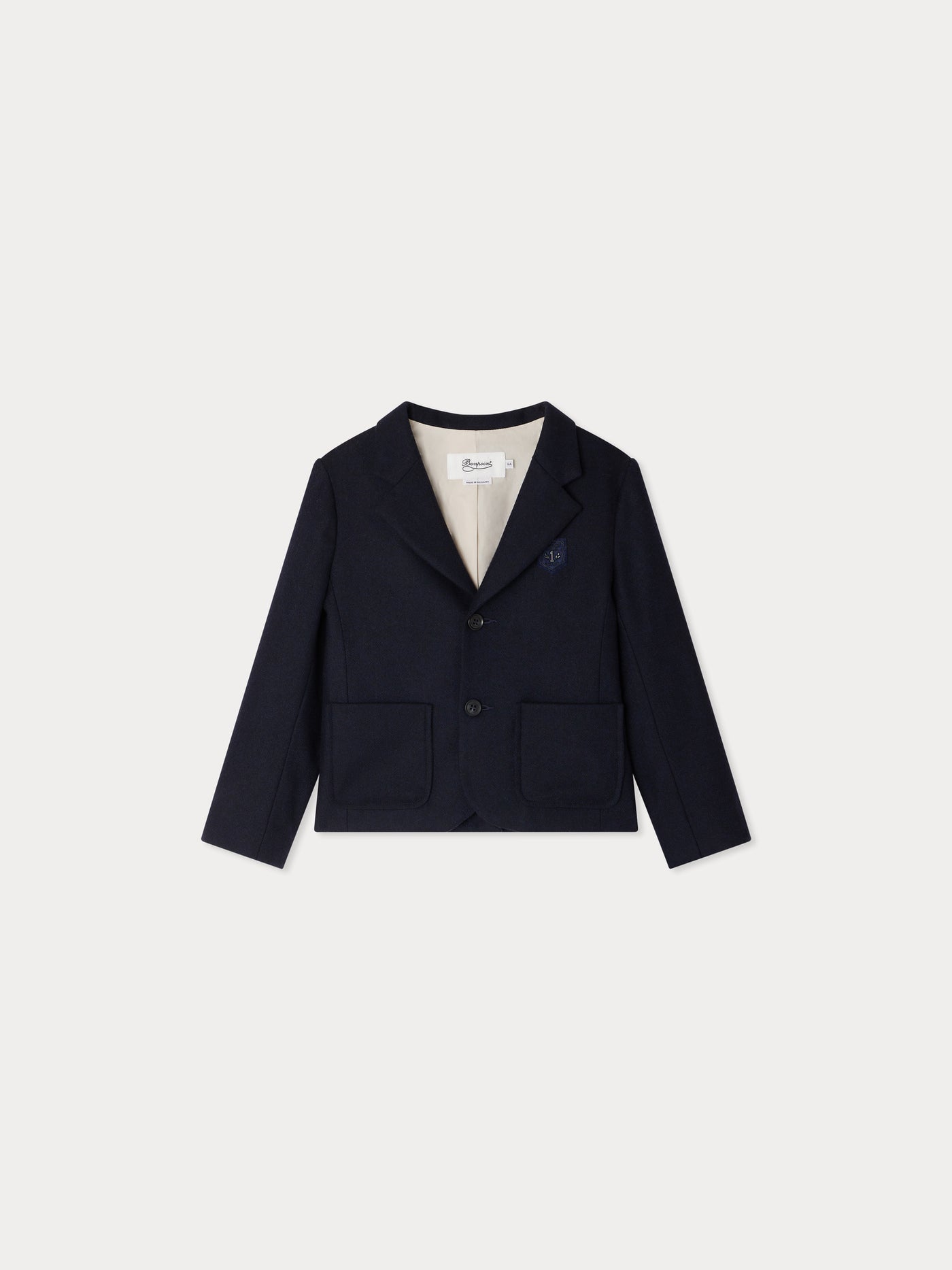 Gregoir jacket with chest patch