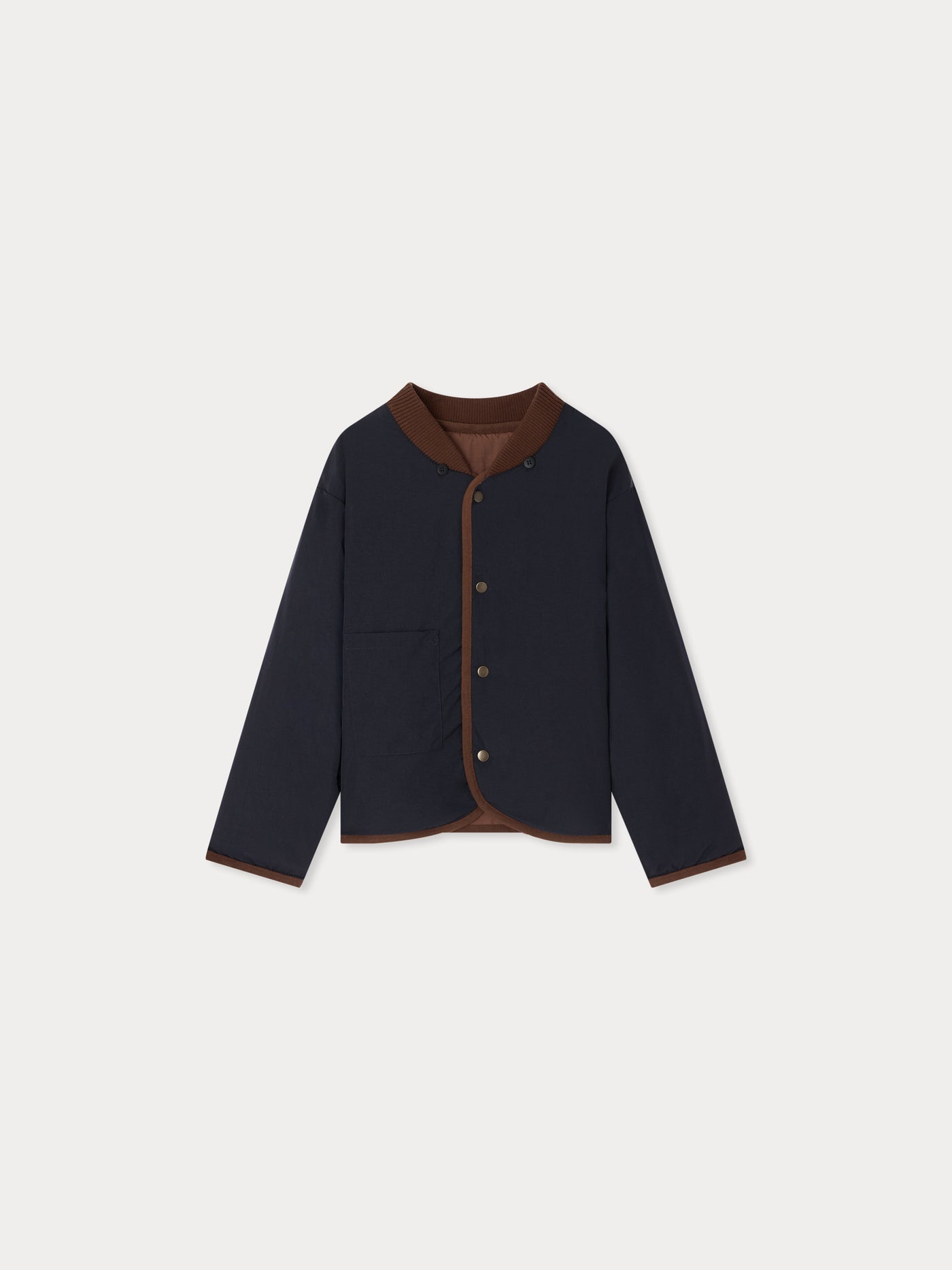 Jules reversible down jacket with hood