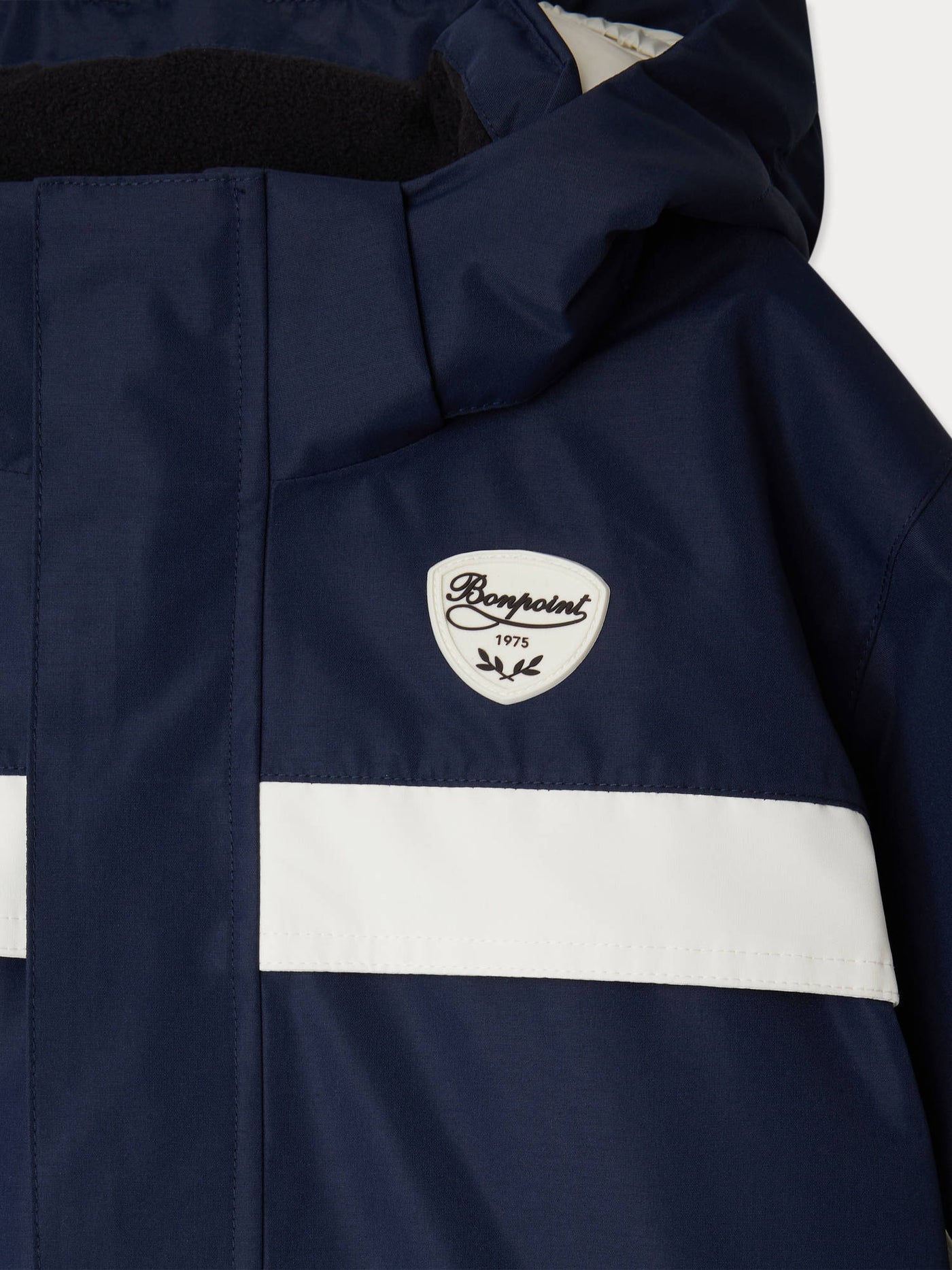 Juniper waterproof quilted jacket with removable hood