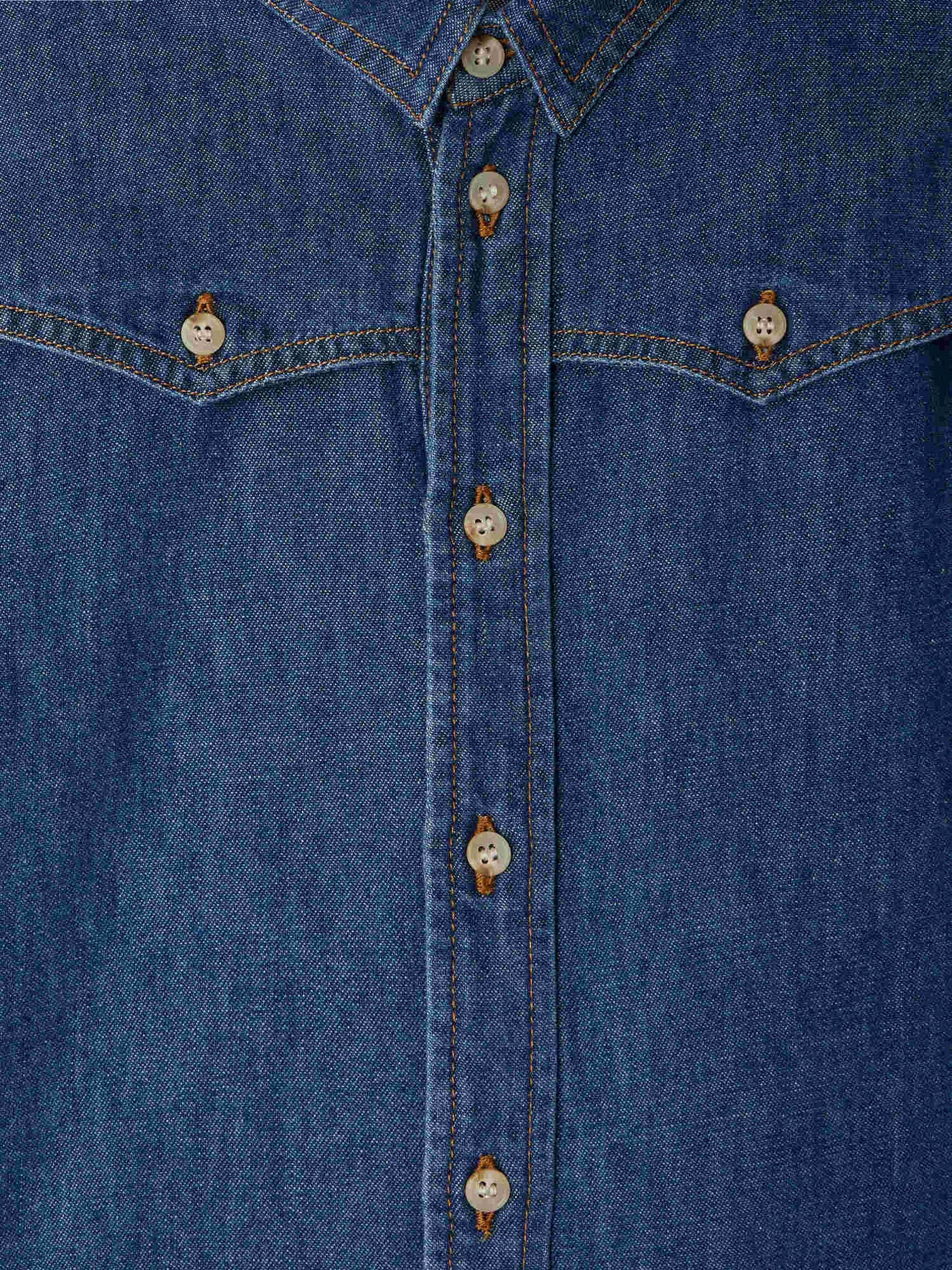 Jared Western Denim Cutout Shirt