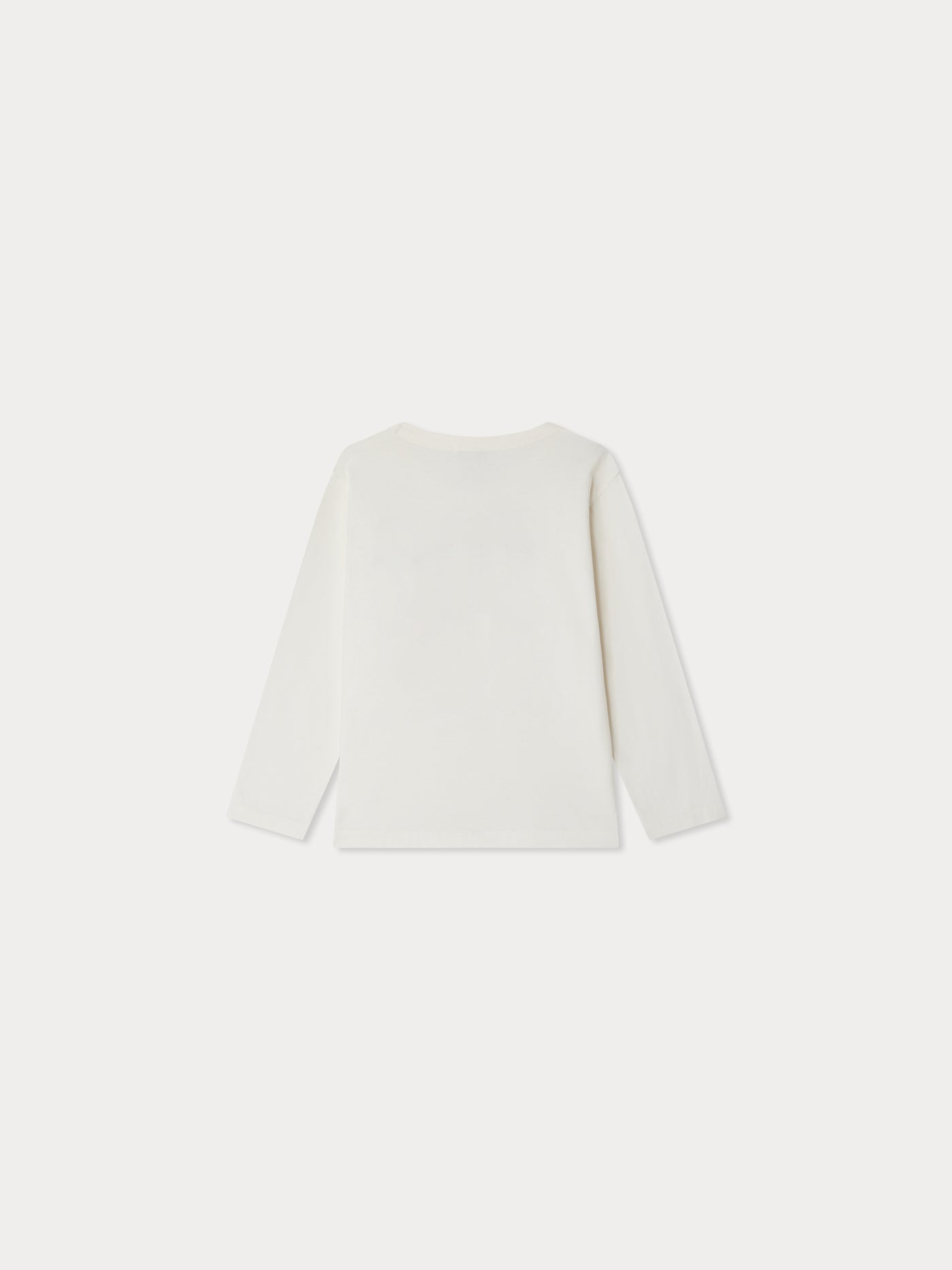 Tadda T-shirt with French cowboy embroidery in organic cotton