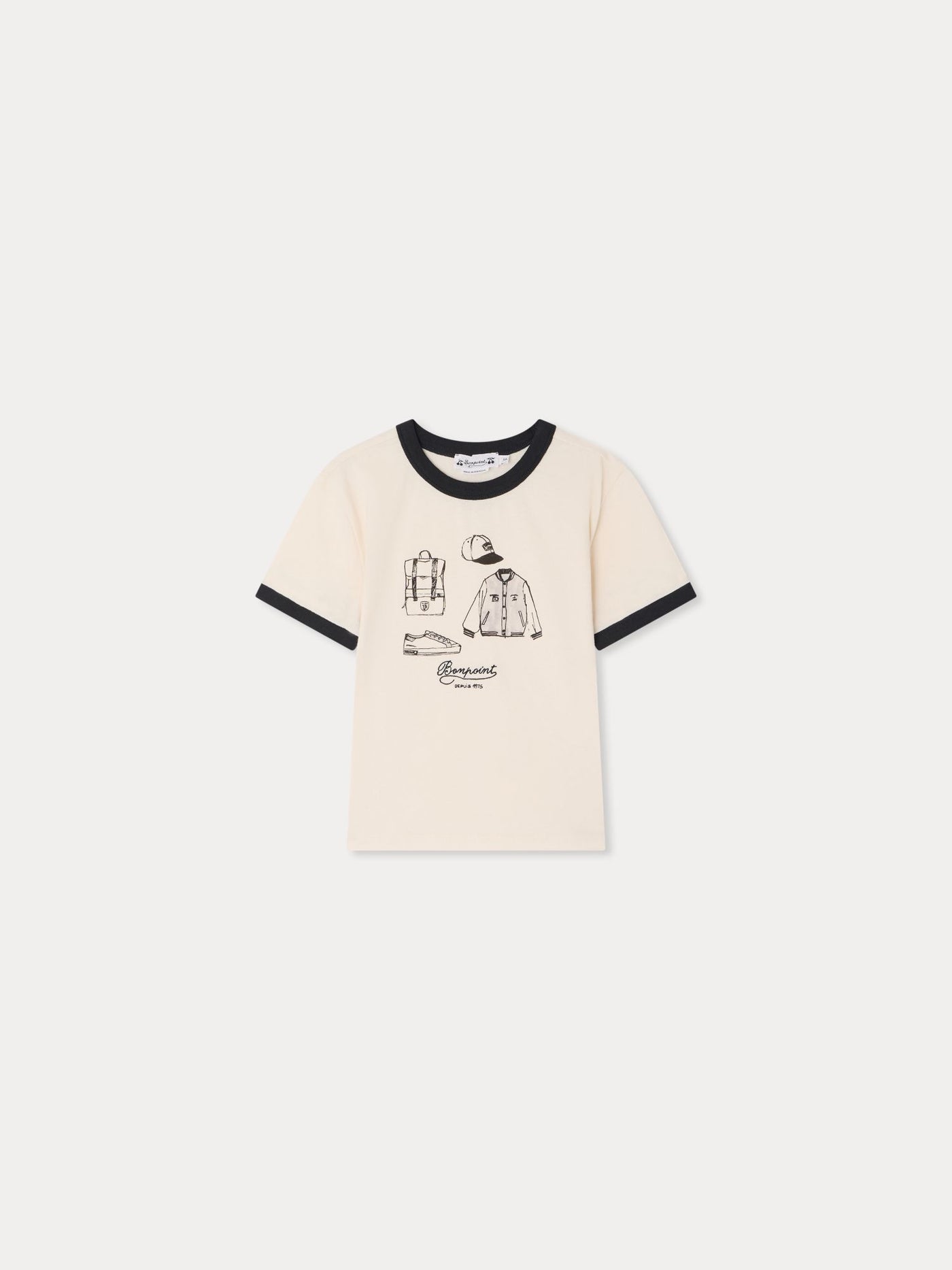 Akiva printed T-shirt Boys' accessories in organic cotton