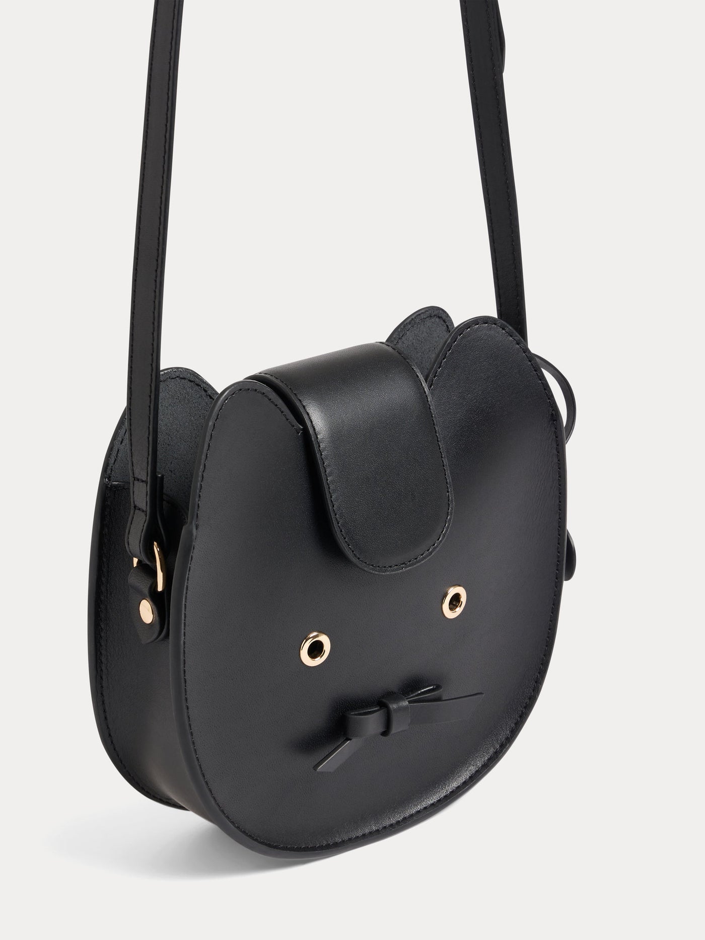 Juro leather cat bag