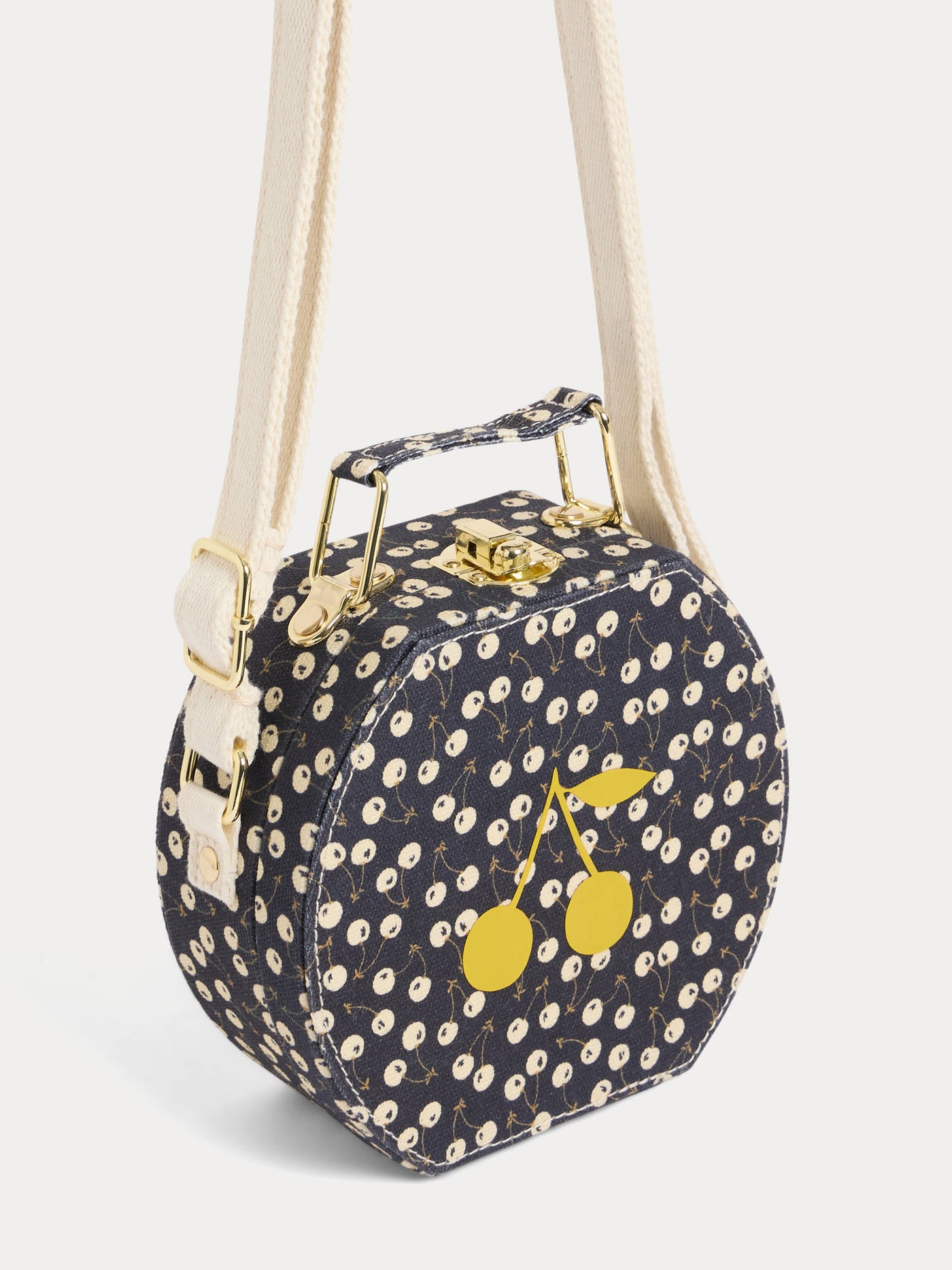 Jadore navy blue suitcase bag