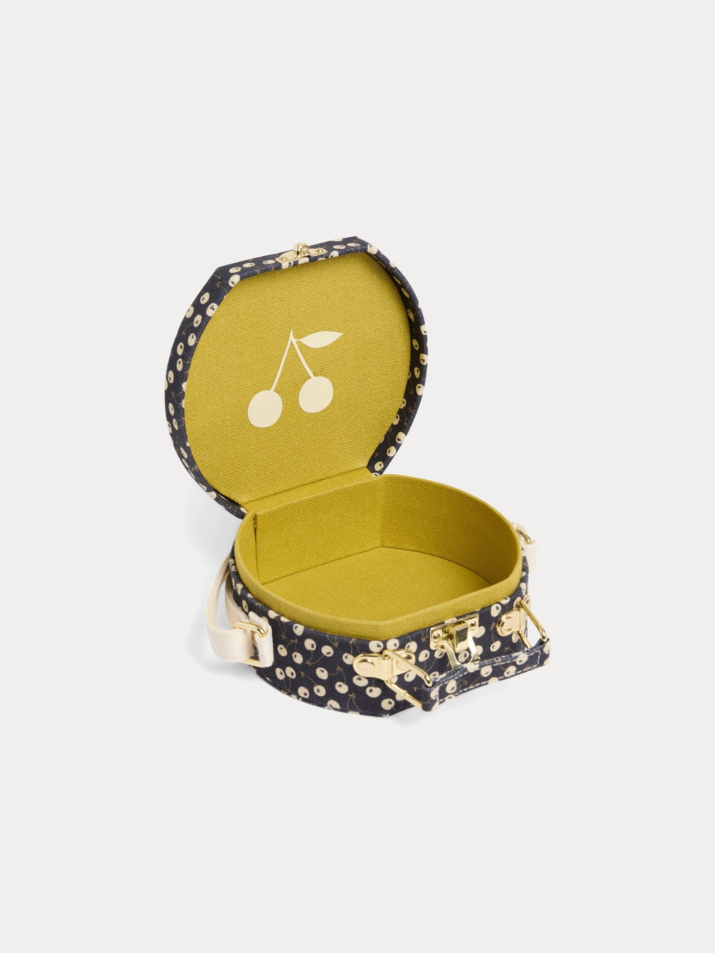 Jadore navy blue suitcase bag