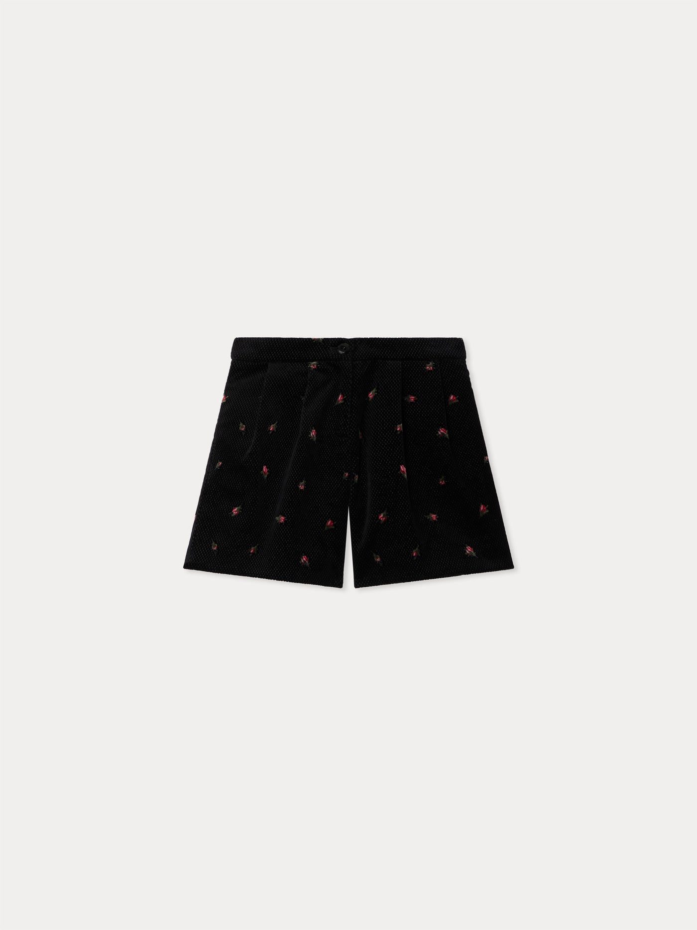Jua shorts in printed velvet