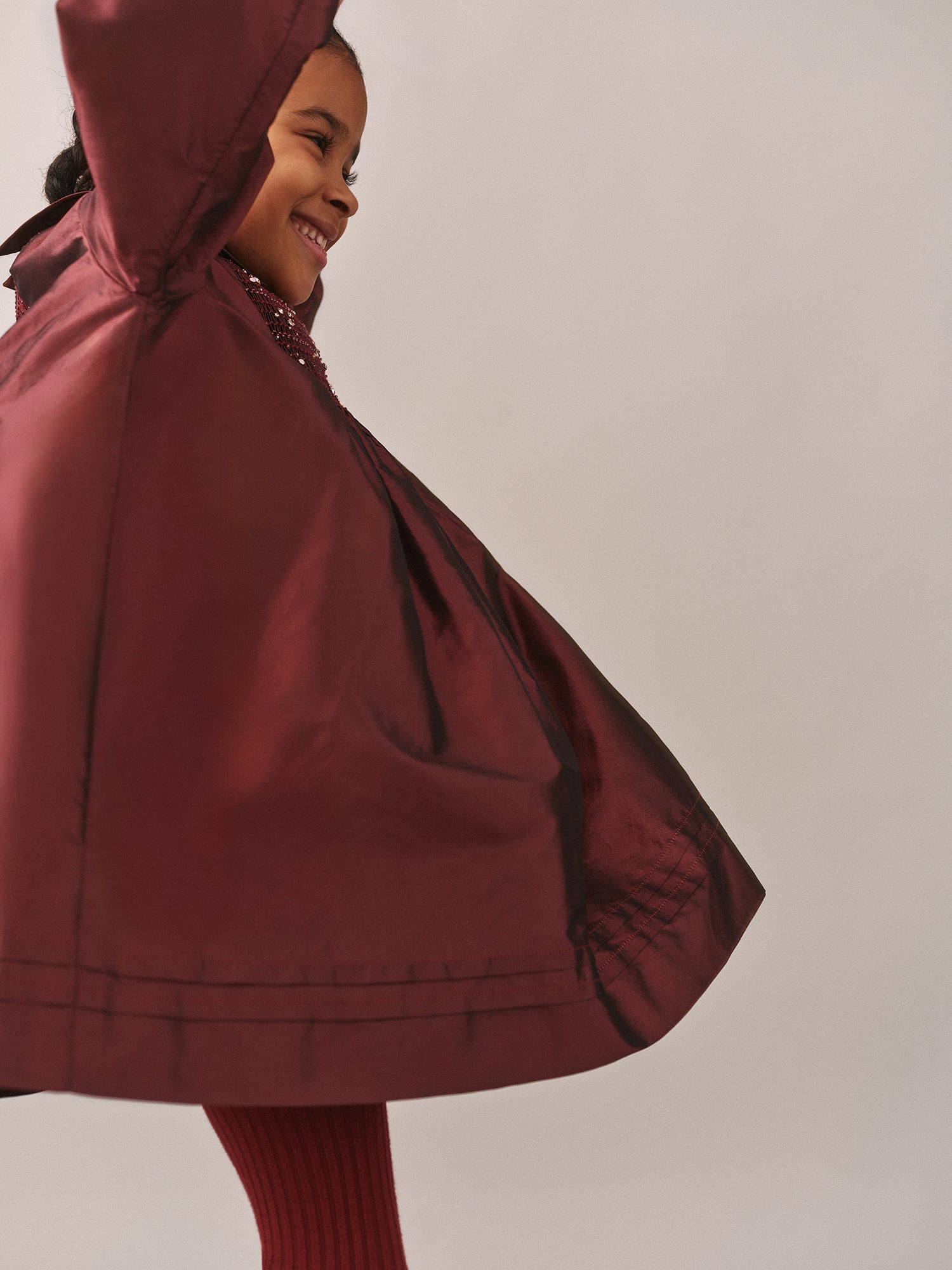 Jeanne smocked and embroidered silk dress • Bonpoint