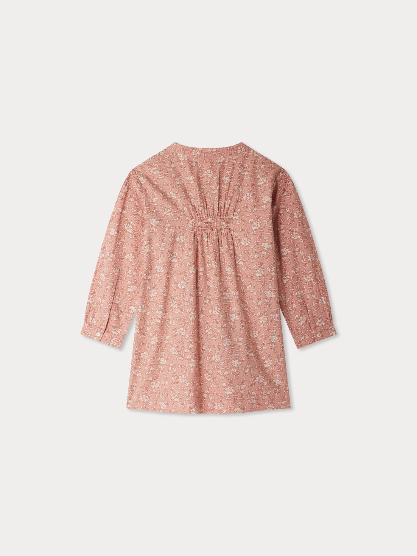 Tania dress with floral print in organic cotton