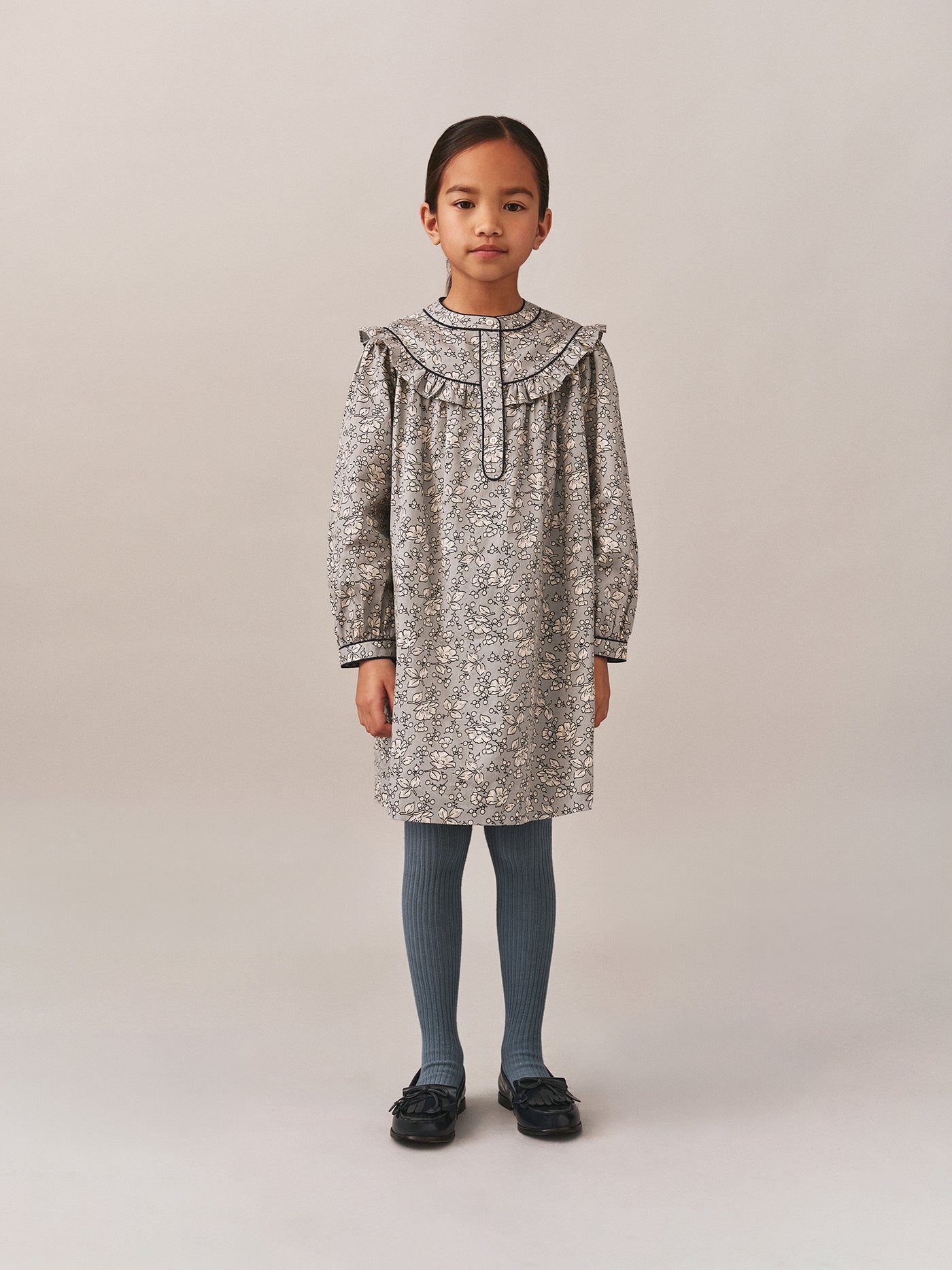 Jacinta organic cotton ruffle dress