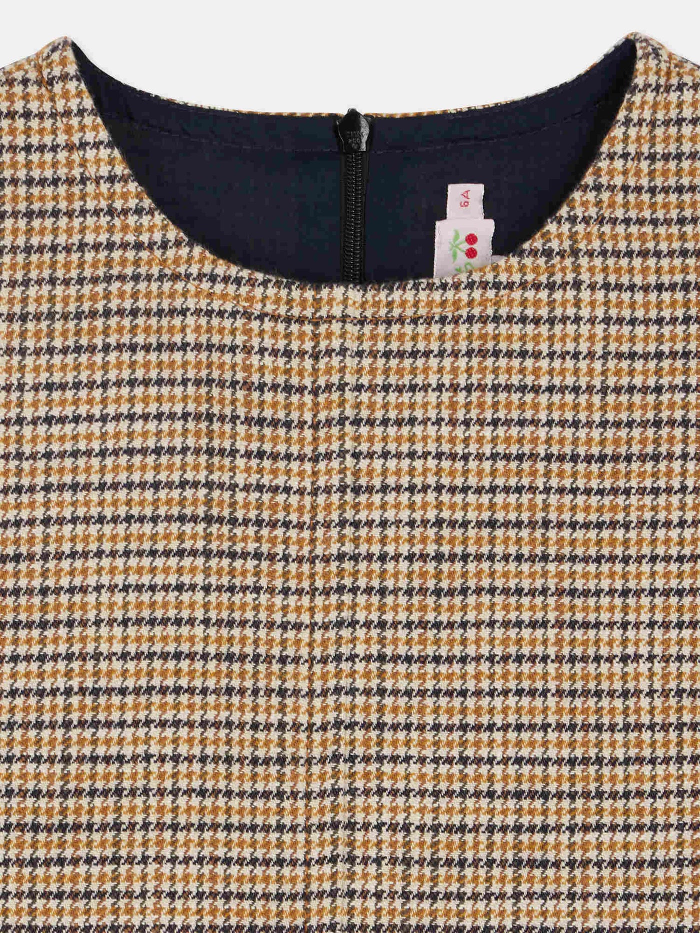 Jinette dress with round-neck