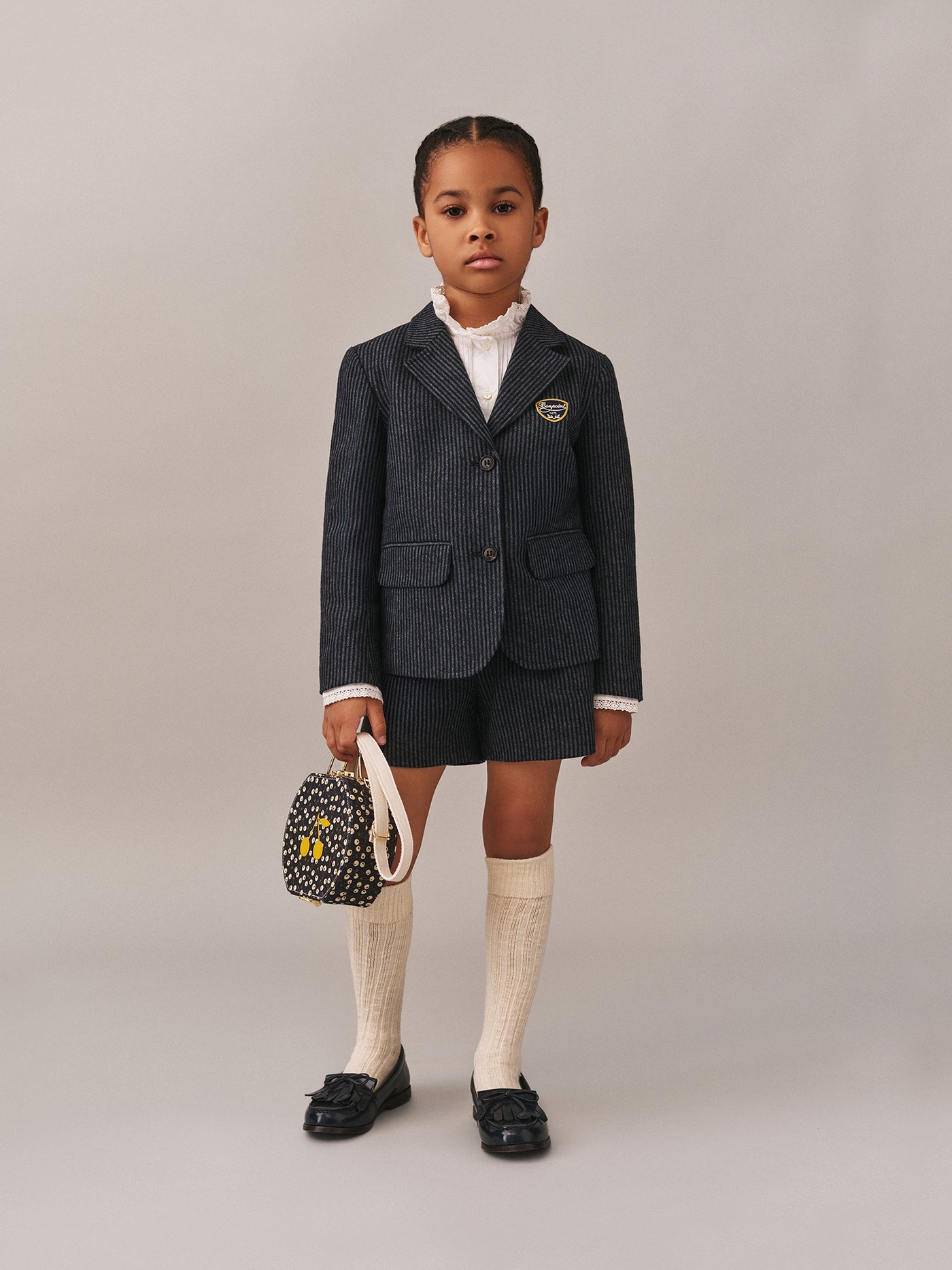 Jujuba tailored velvet jacket