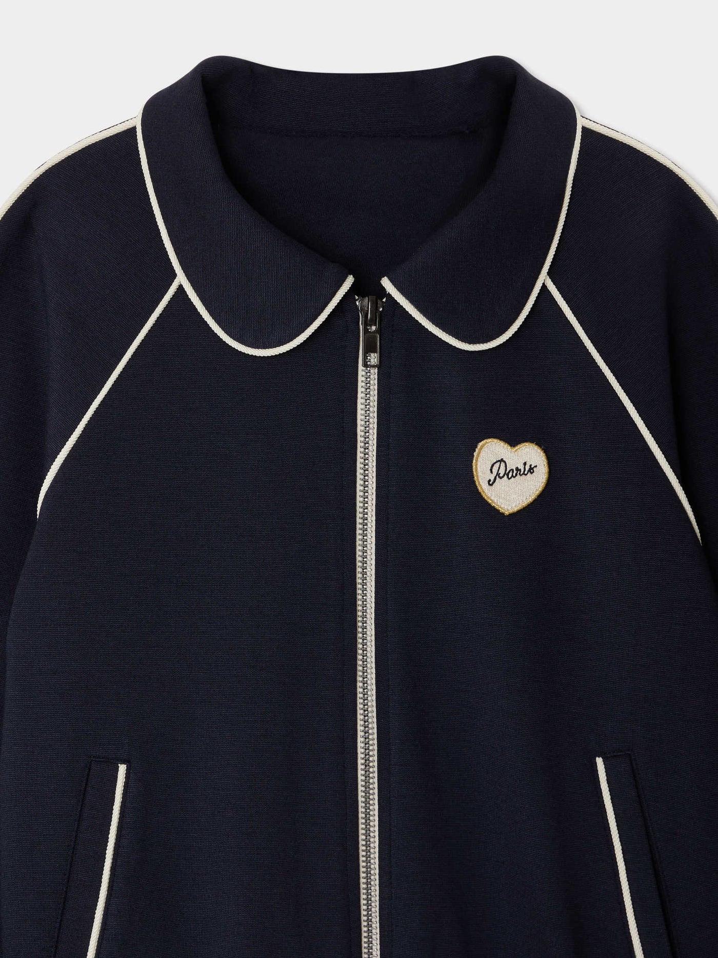 Jinto jacket in Milano with contrasting bias