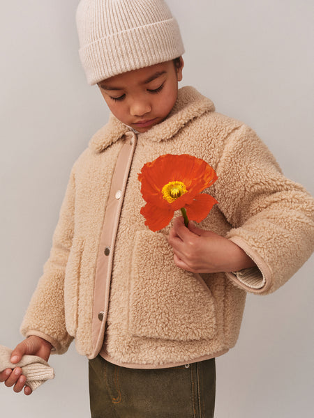 Joline faux fur jacket • Bonpoint