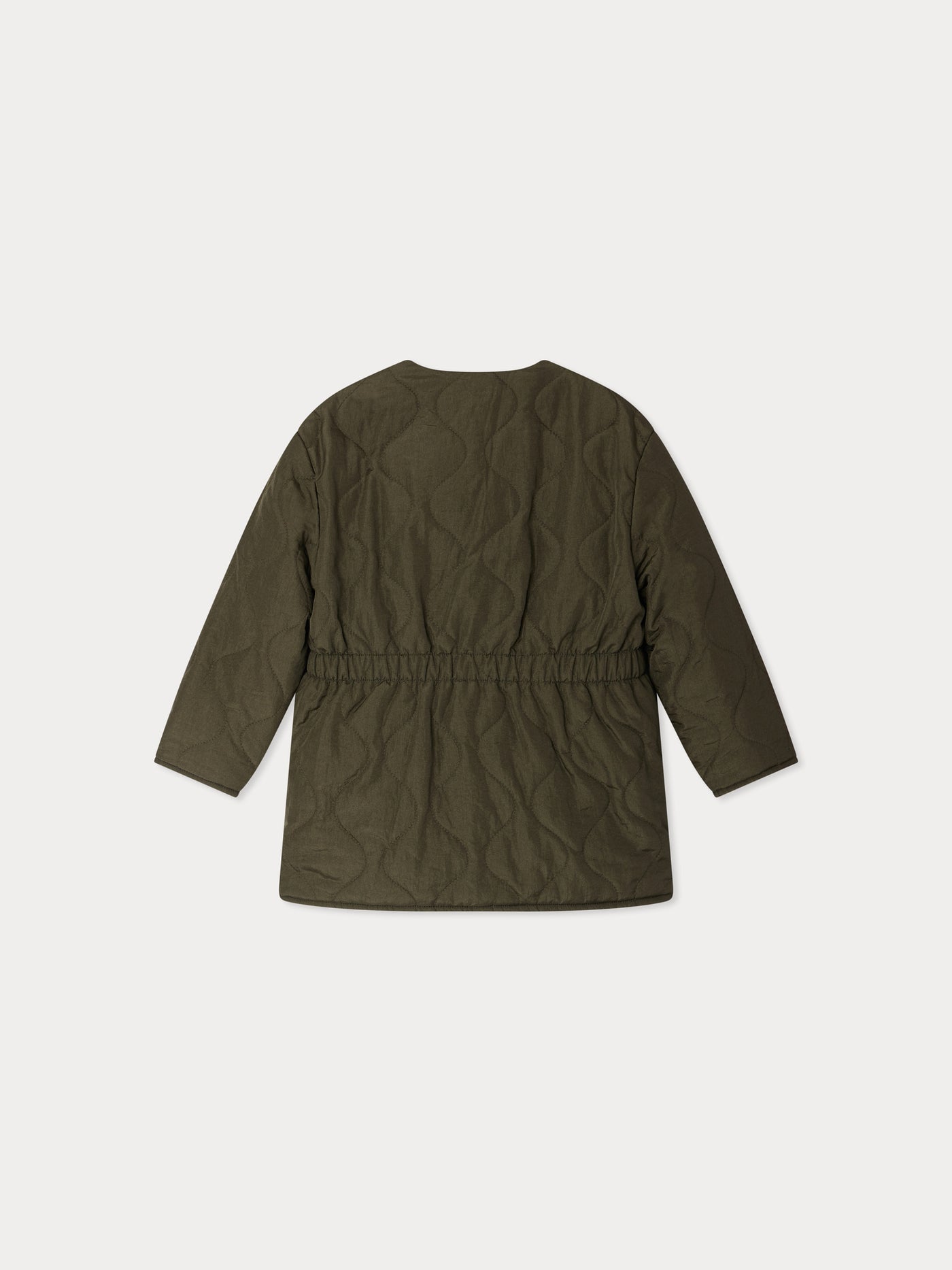 Reversible quilted jersey down jacket