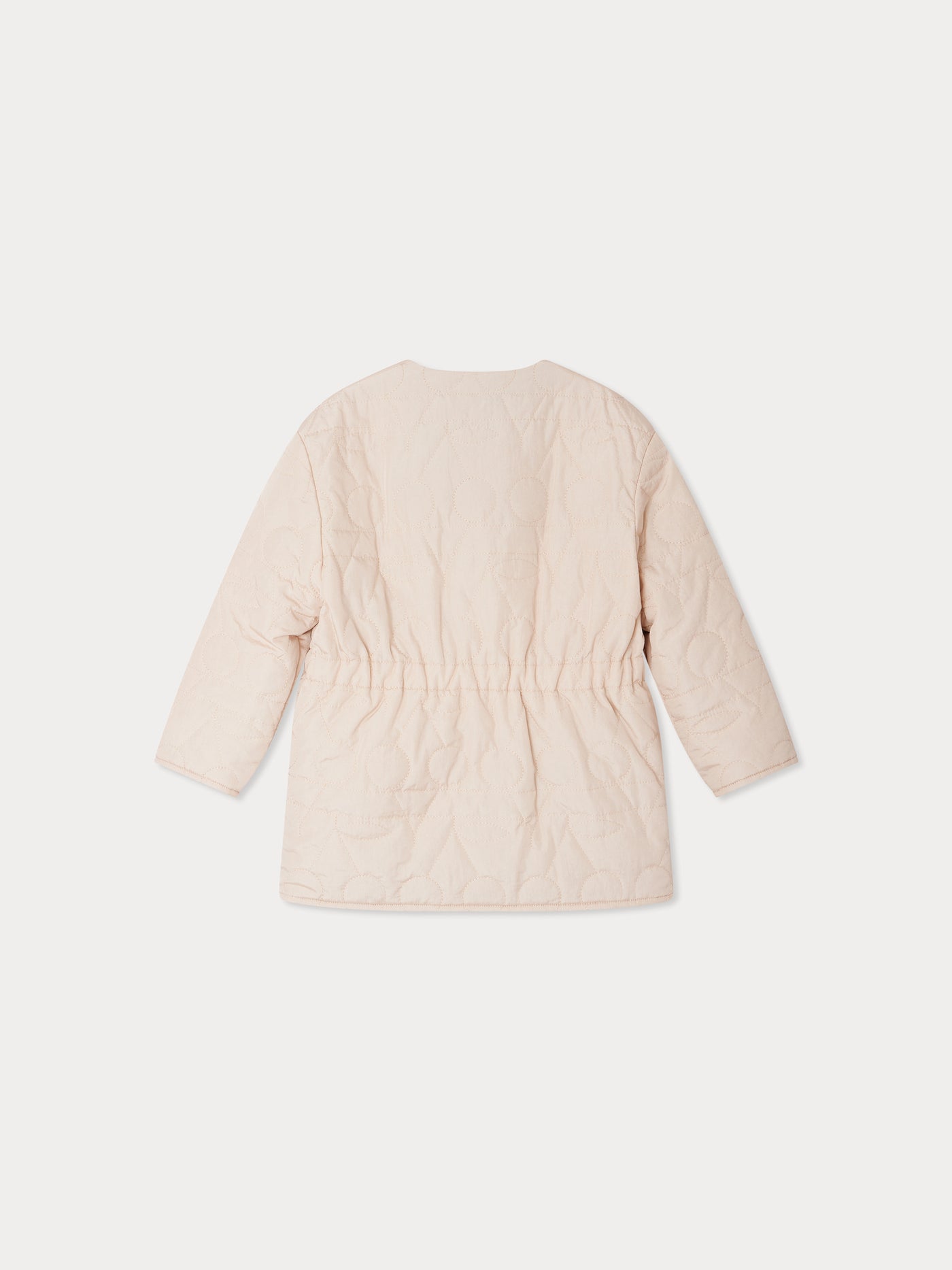 Reversible quilted jersey down jacket