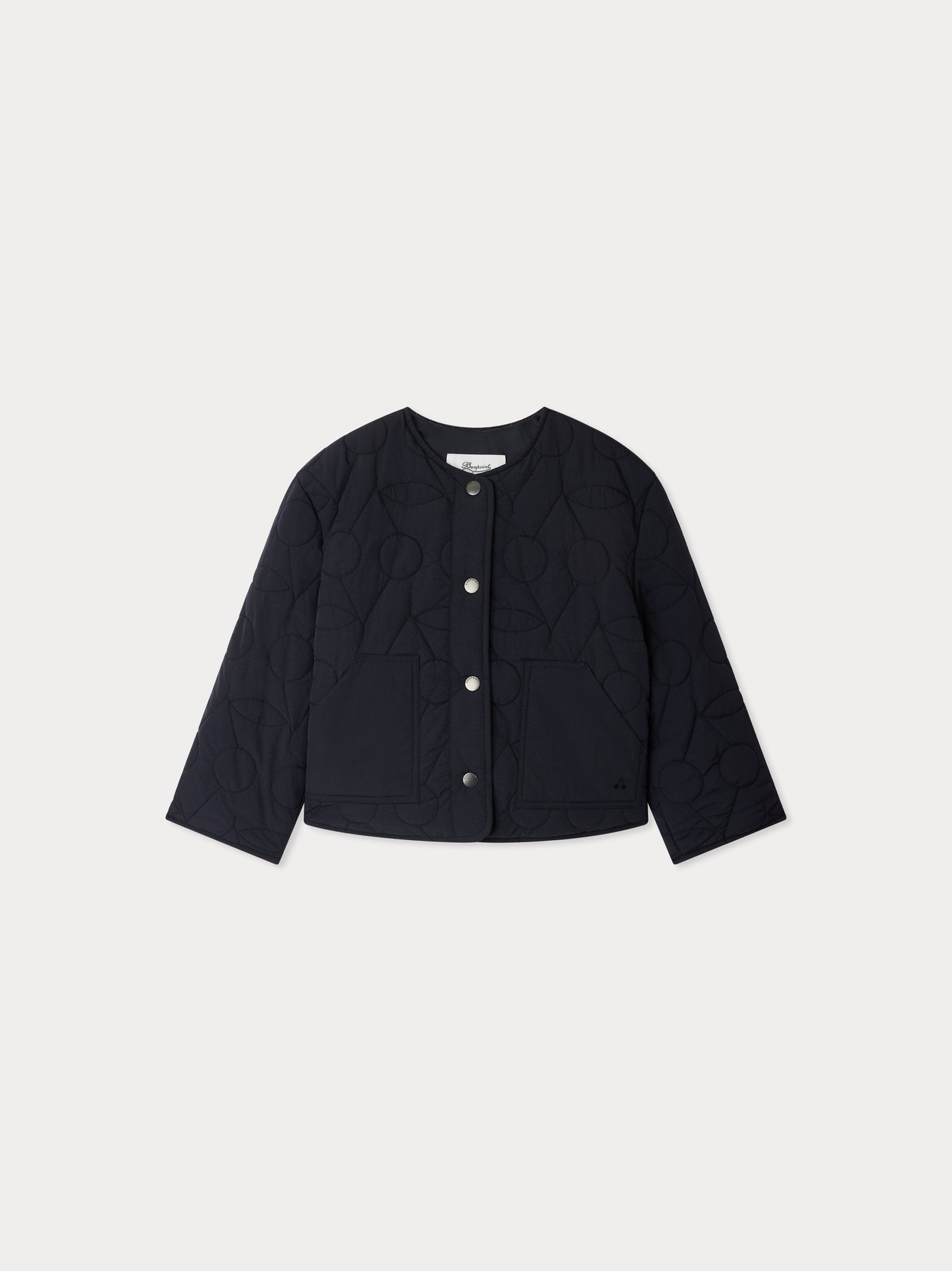 Jill quilted cherry down jacket