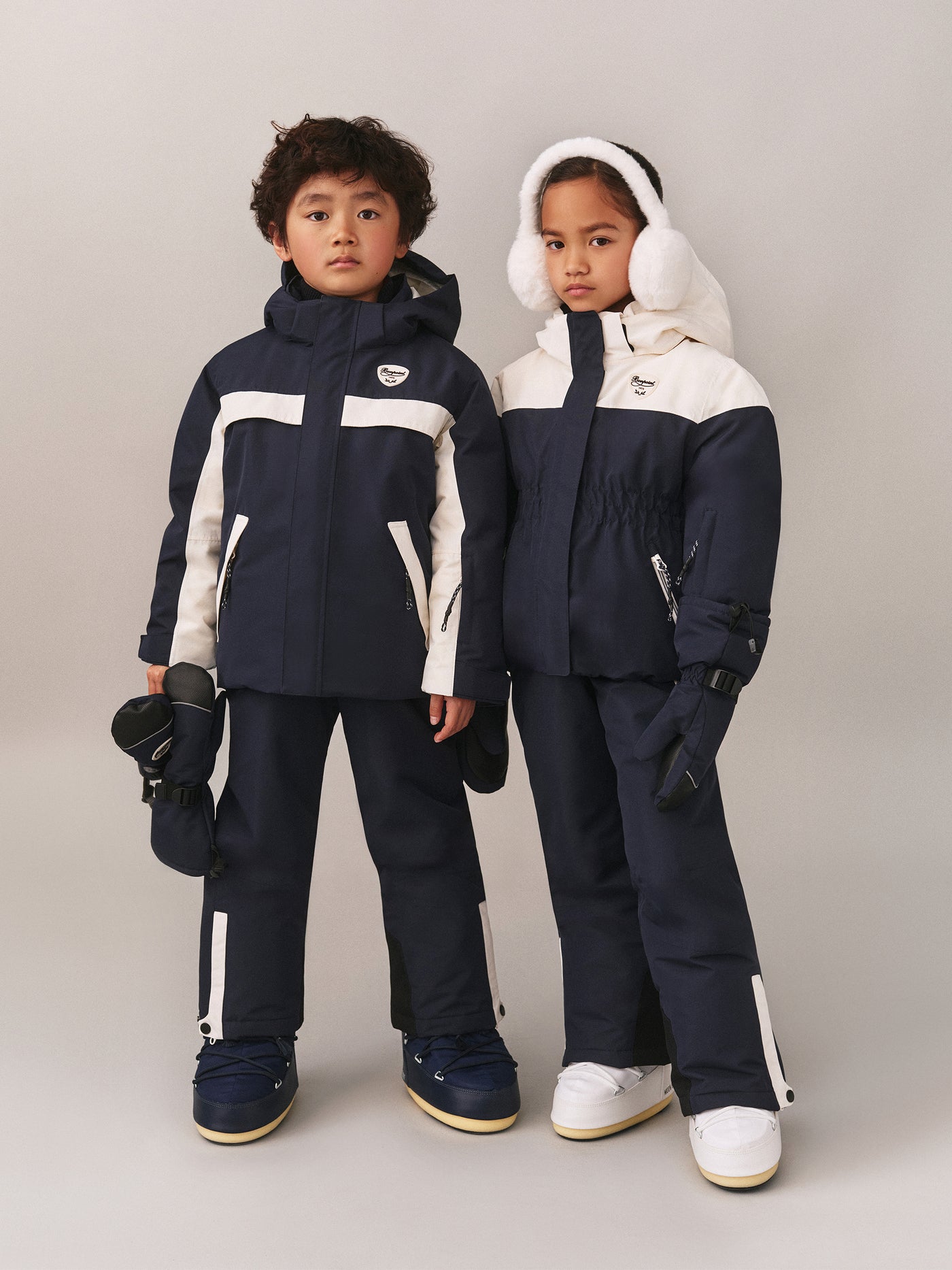 Jeyna waterproof down jacket with removable hood