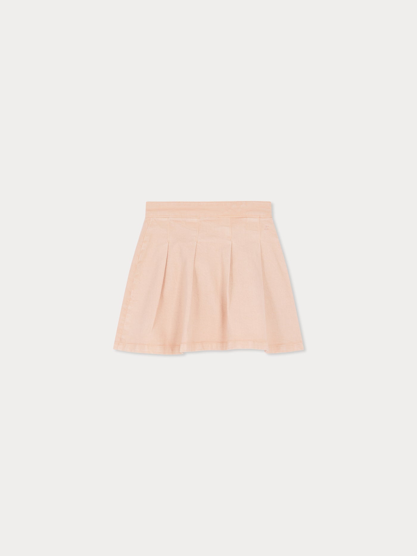 Jedda pleated skirt in organic cotton