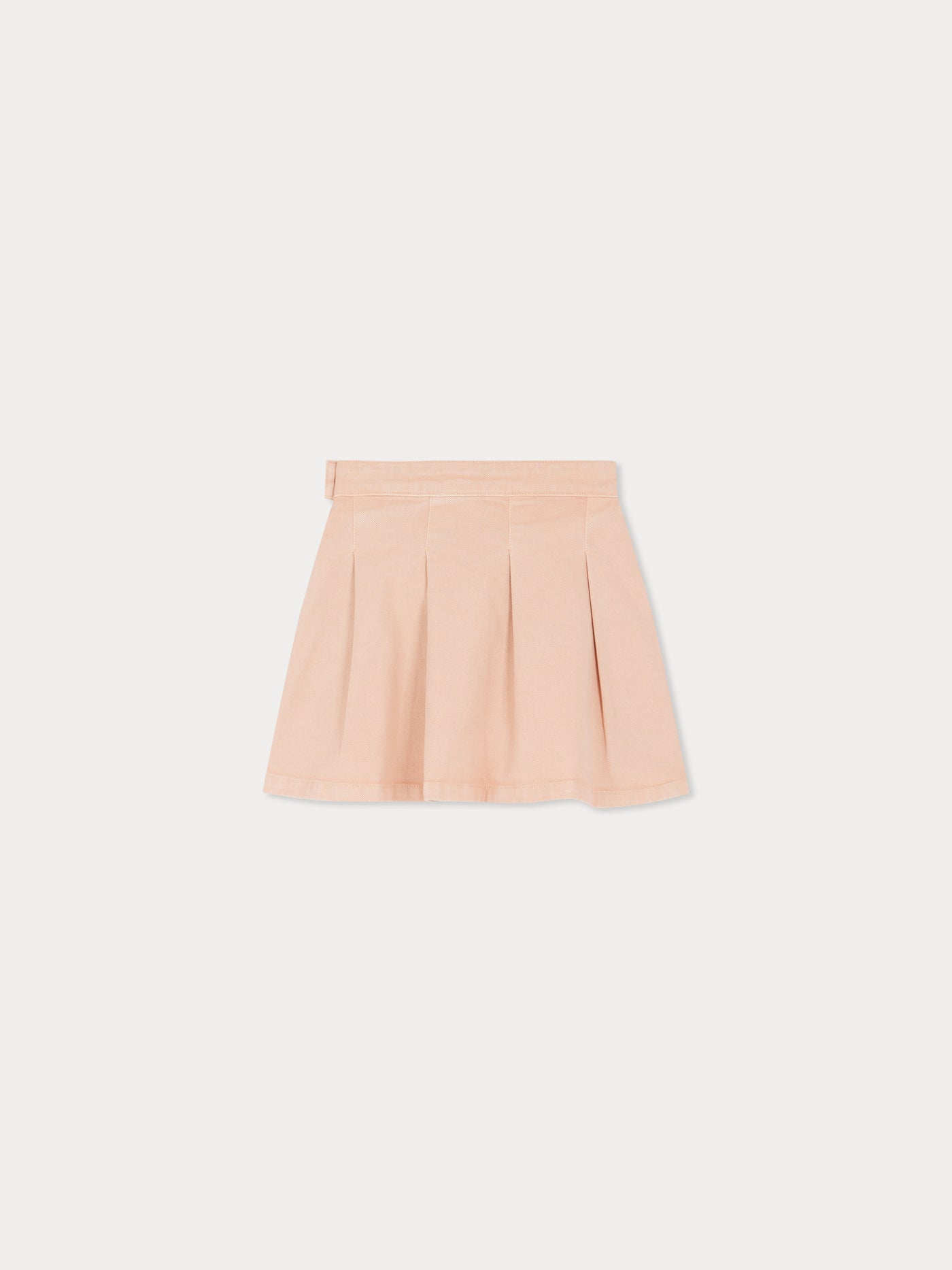 Jedda pleated skirt in organic cotton