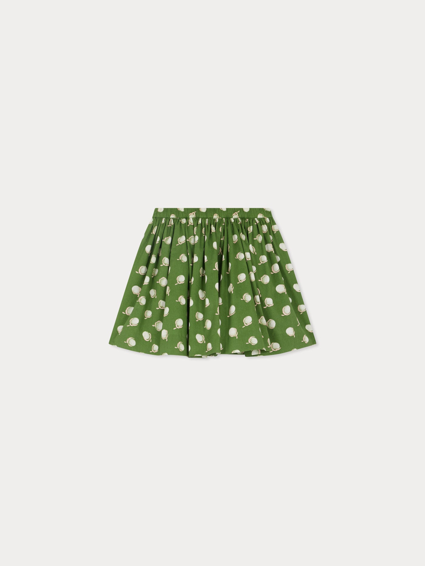 Suzon skirt with elasticated waist in organic cotton