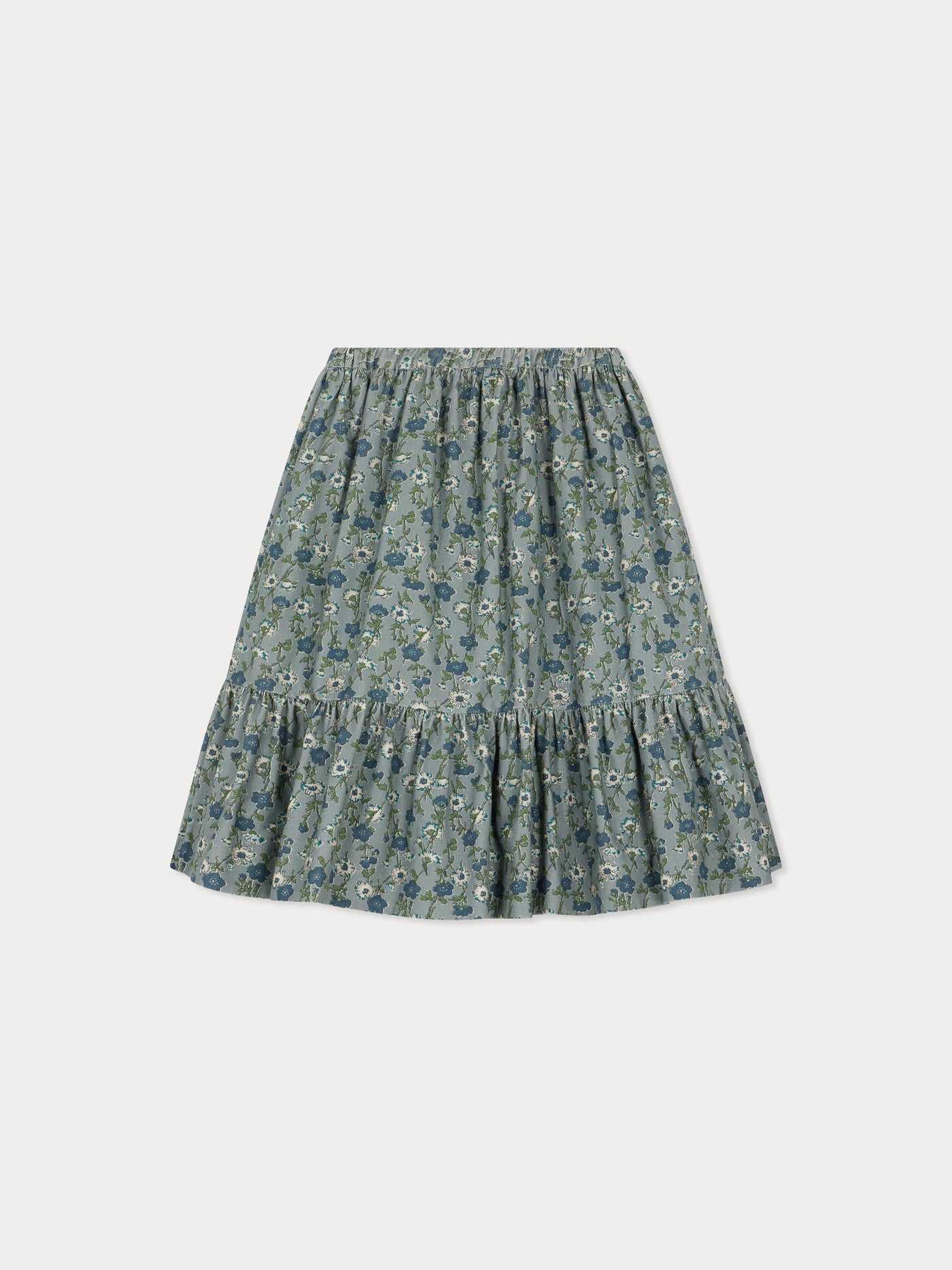 Daisy skirt with elasticated waist in Liberty fabric velvet