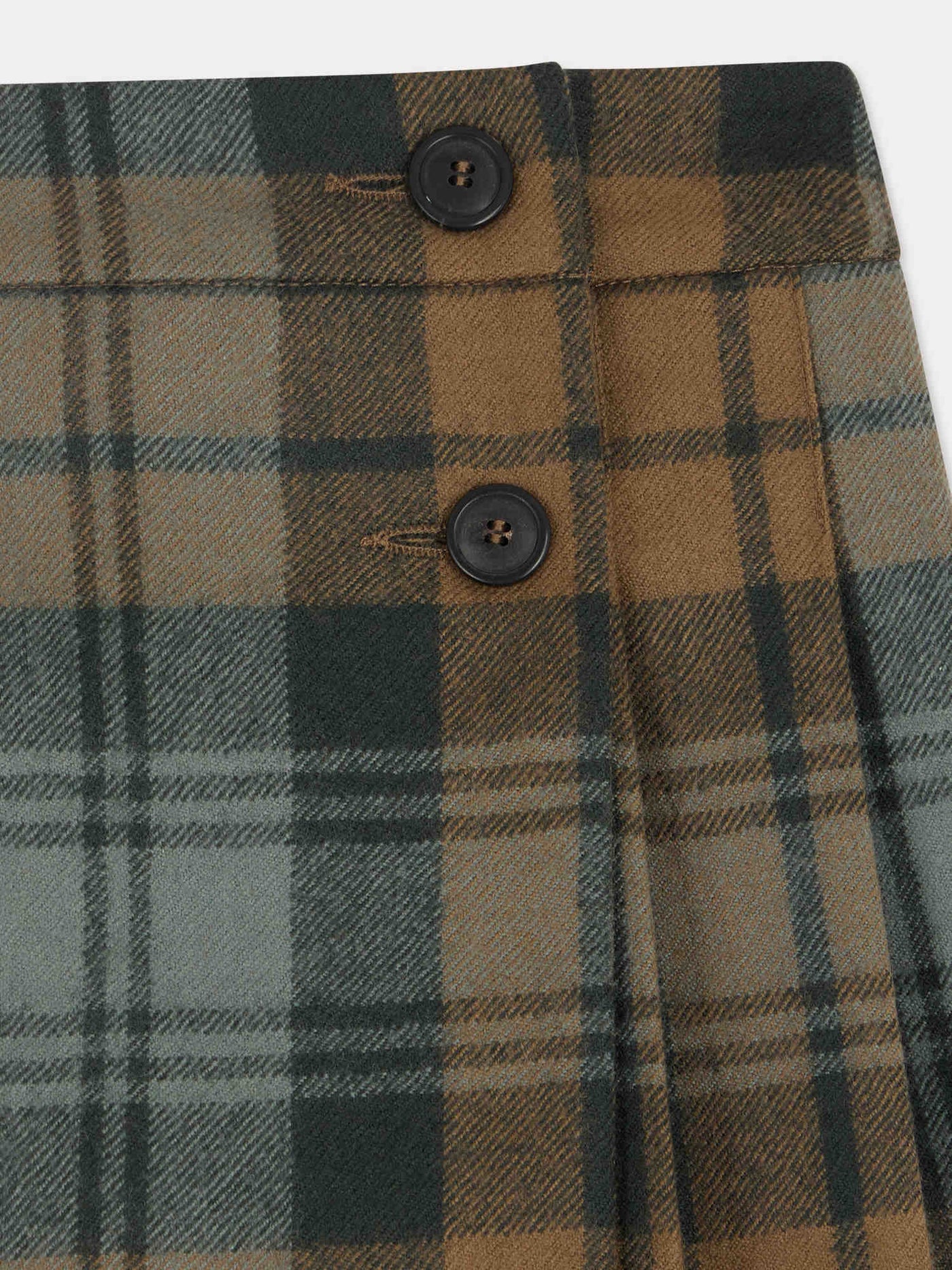 Talissa wool kilt skirt