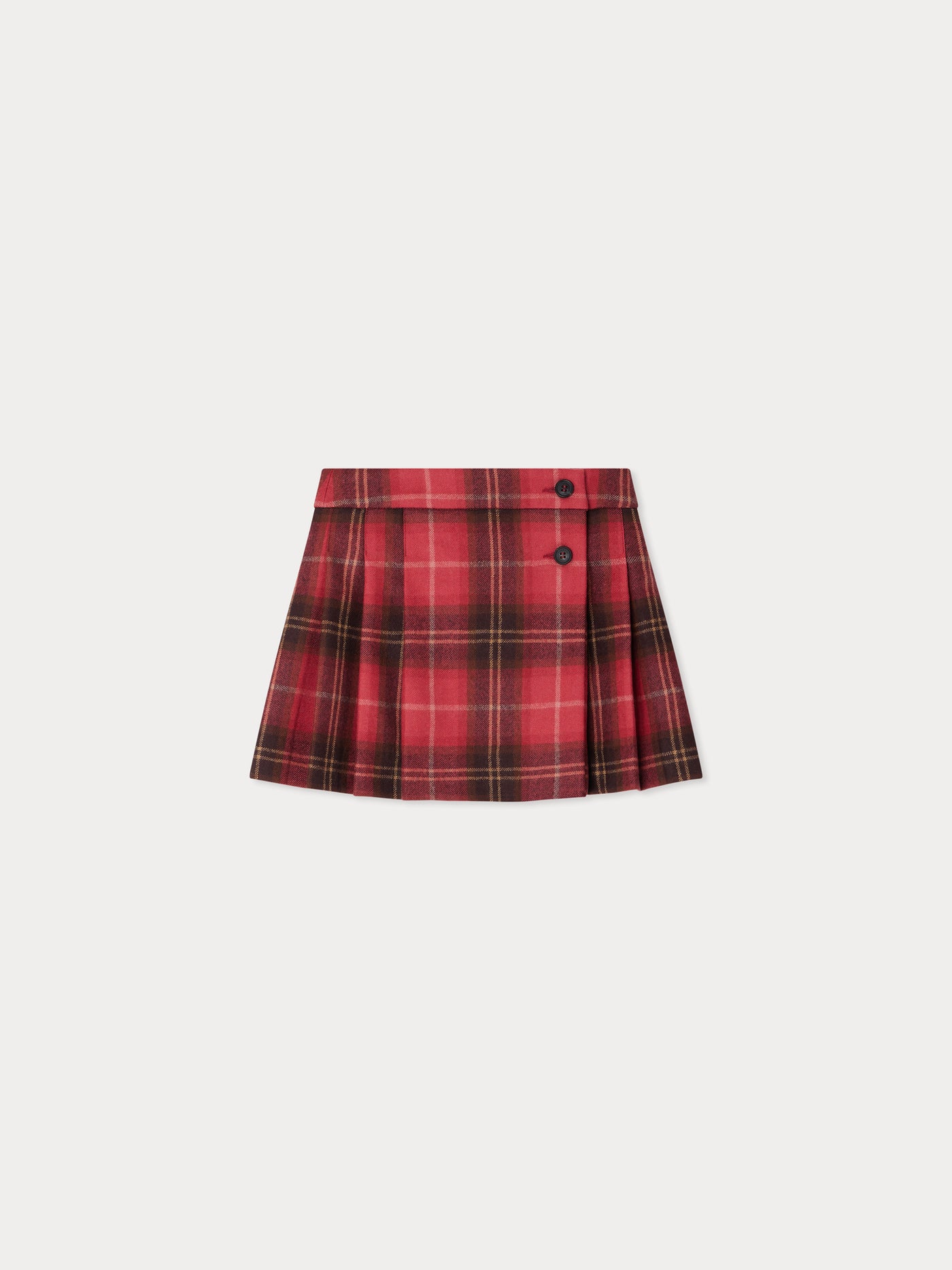 Talissa wool kilt skirt