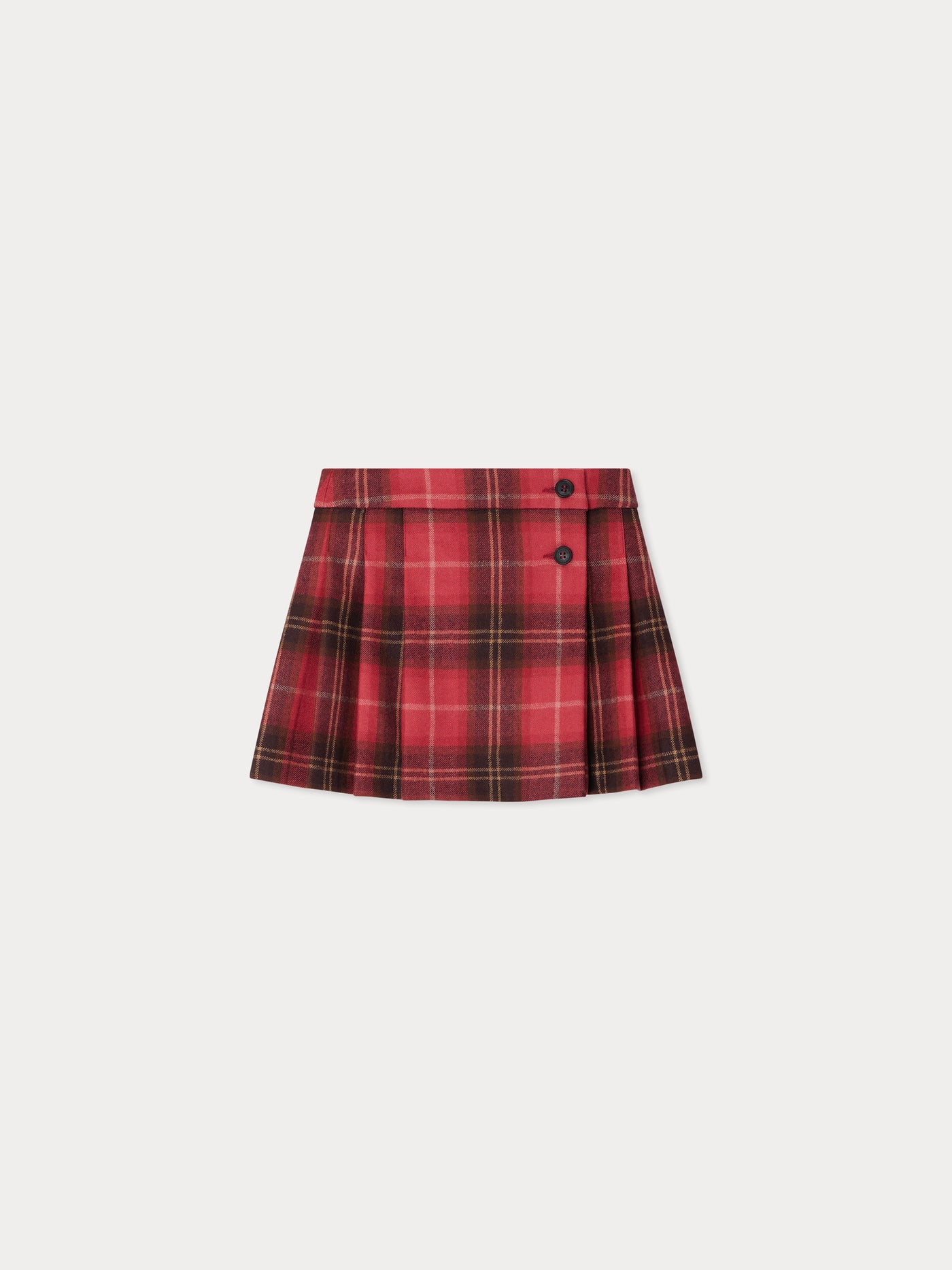 Talissa wool kilt skirt