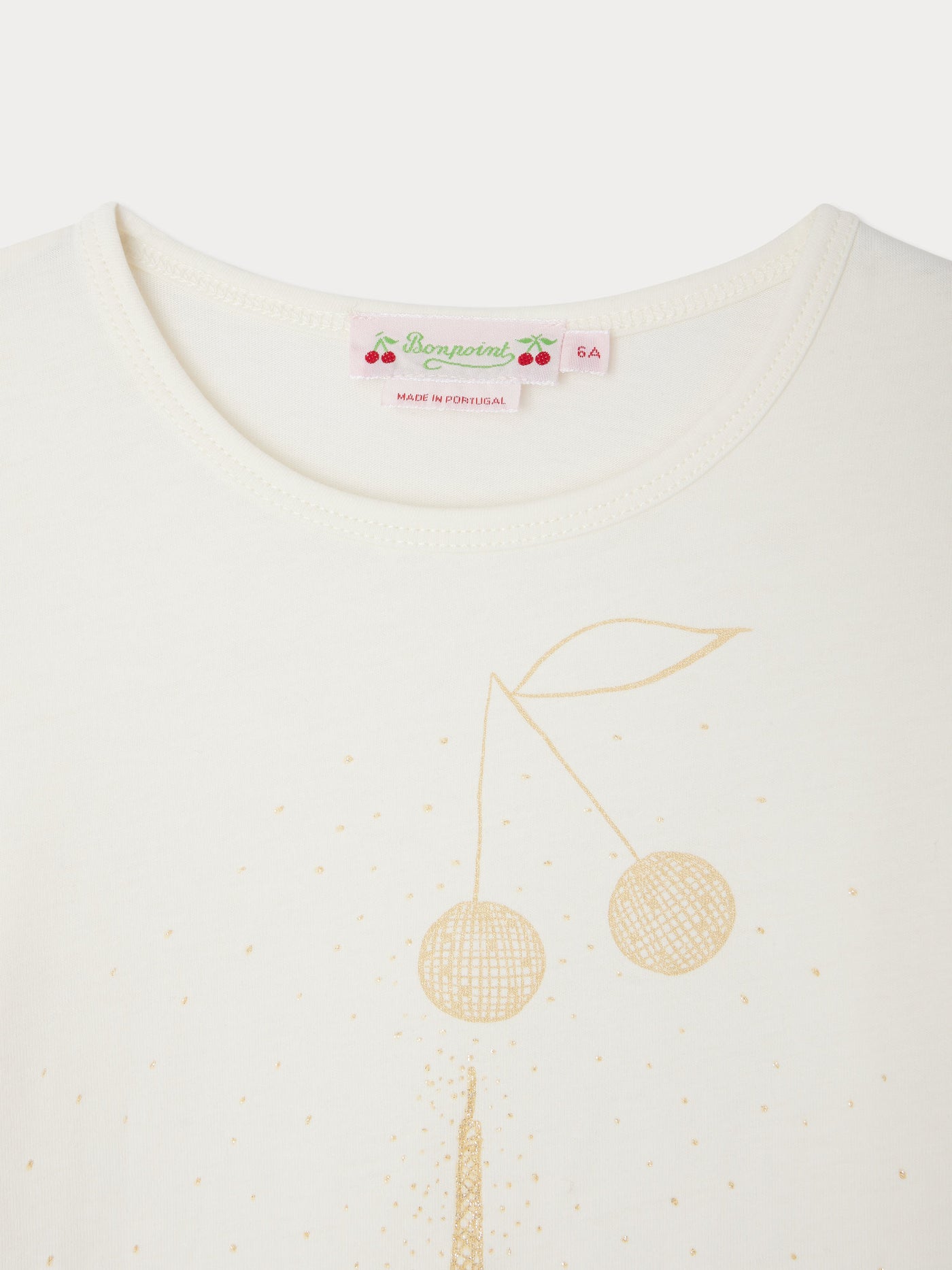 Tidjiane T-shirt with Eiffel Tower print in organic cotton