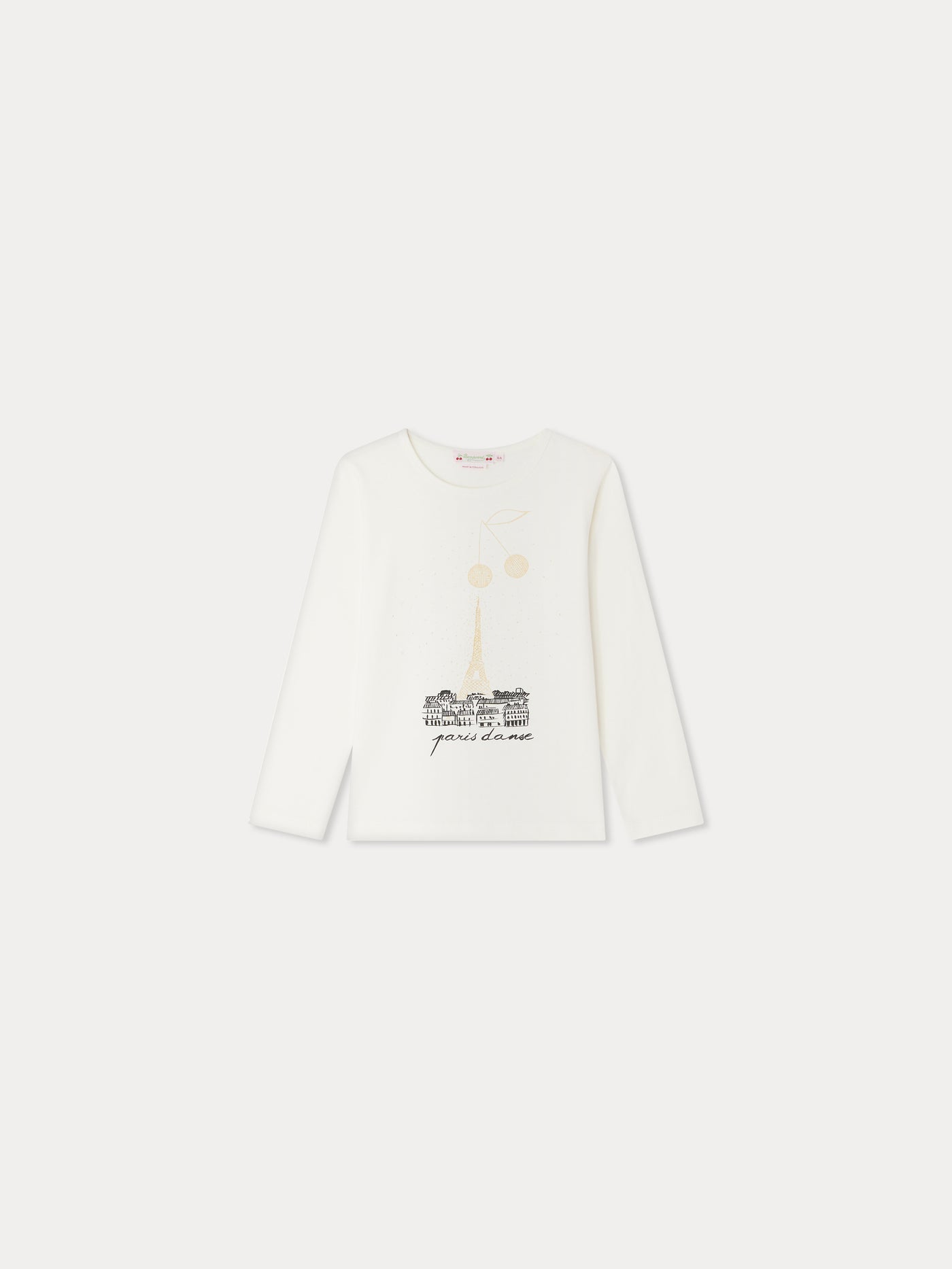 Tidjiane T-shirt with Eiffel Tower print in organic cotton