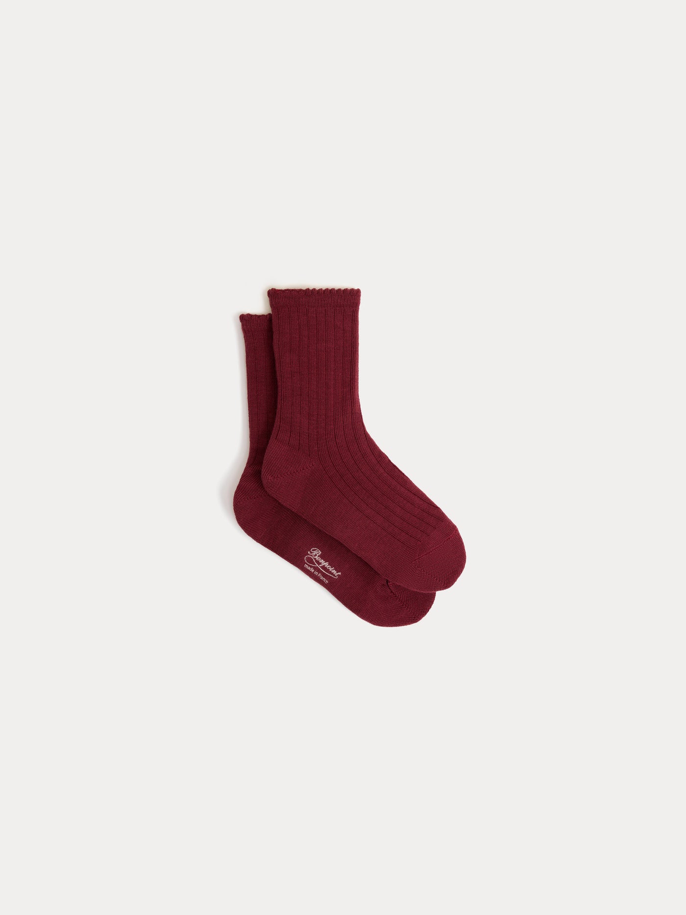 Elvire socks burgundy