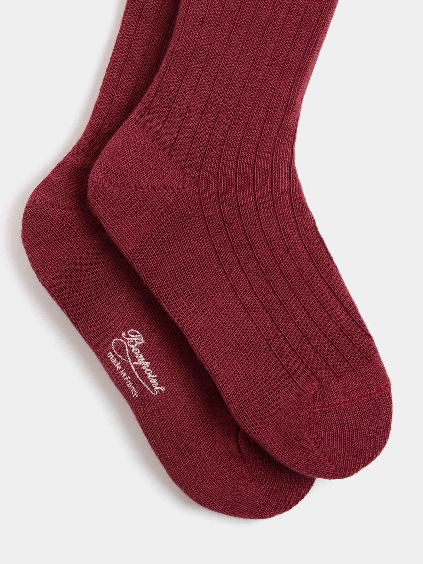 Elvire socks burgundy