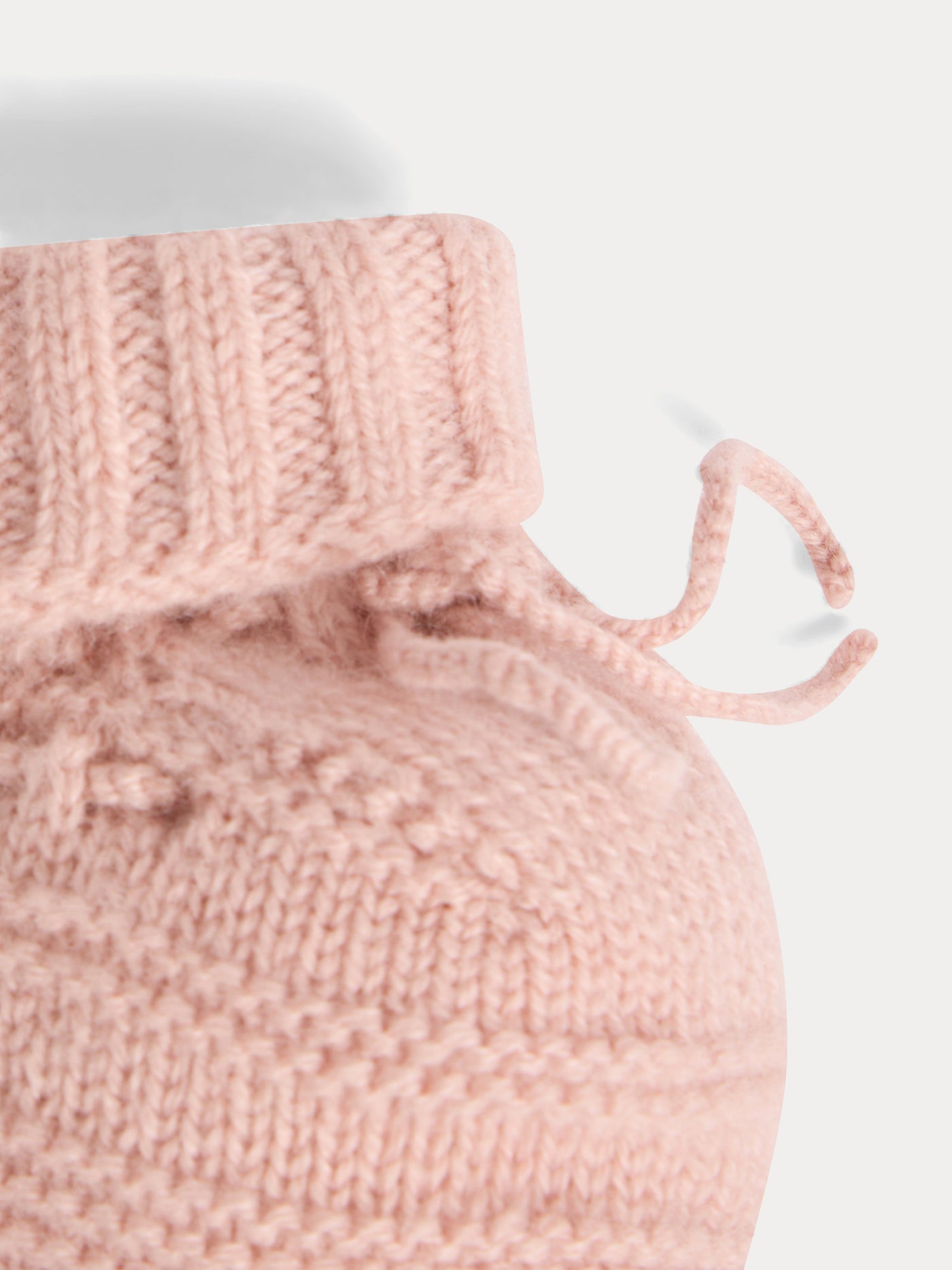 Telse pink cashmere socks