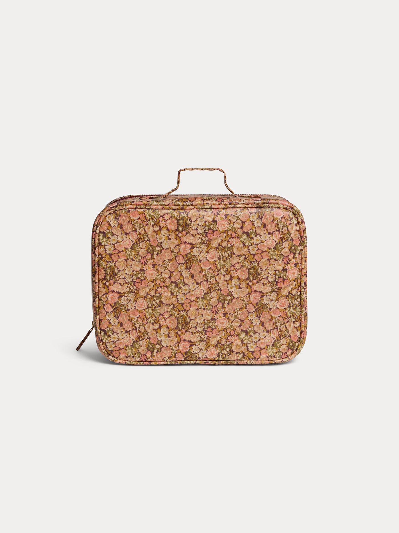 Liberty fabric suitcase in coated cotton