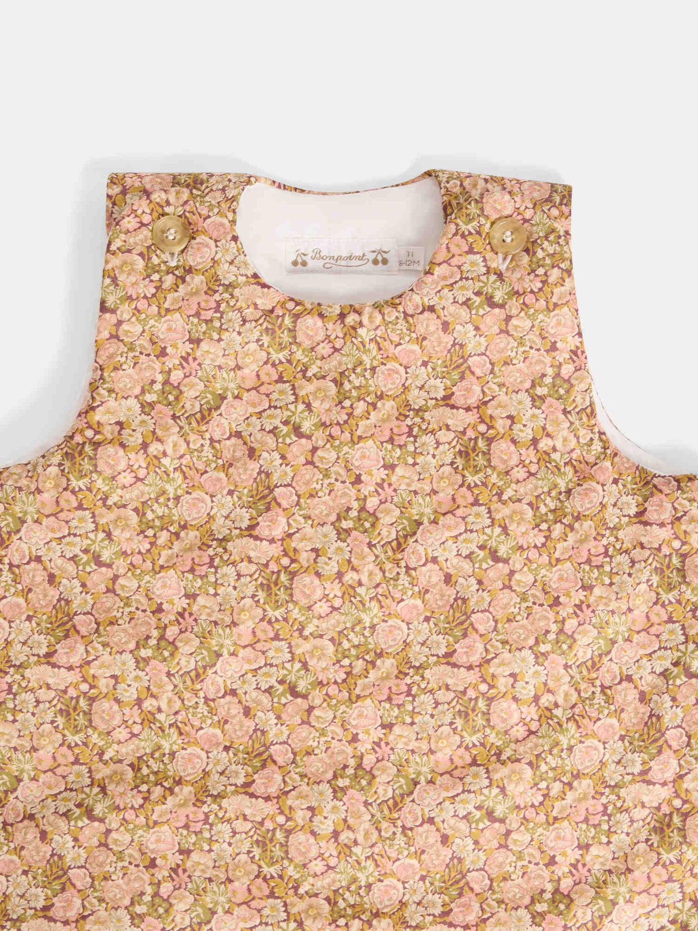 Joujou sleeping bag with zip in Liberty fabric in organic cotton