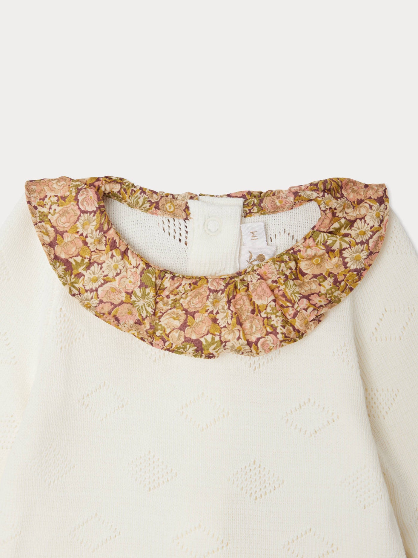 Daisie box set with knitted set and Liberty fabric comforter in organic cotton