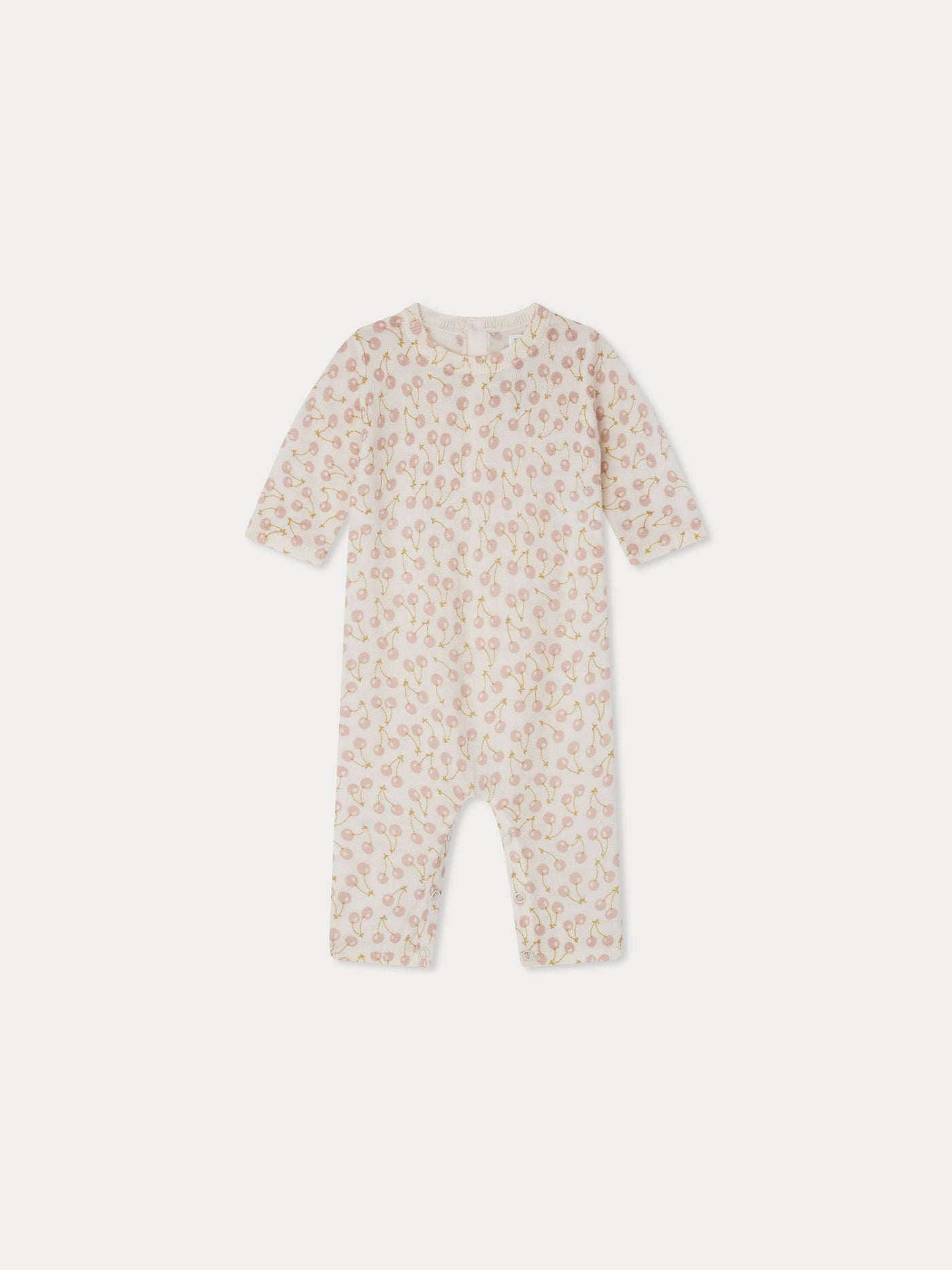 Tilouana cherry print wool jumpsuit