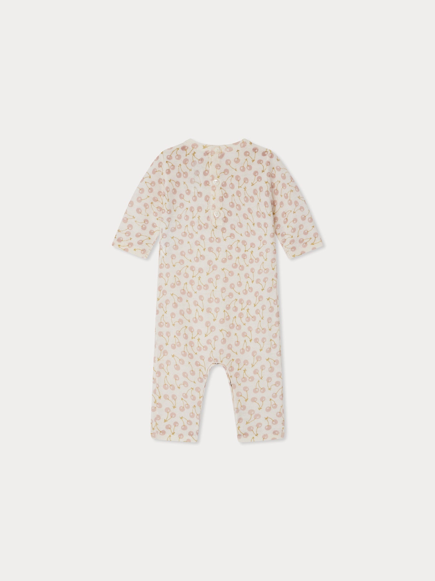 Tilouana cherry print wool jumpsuit