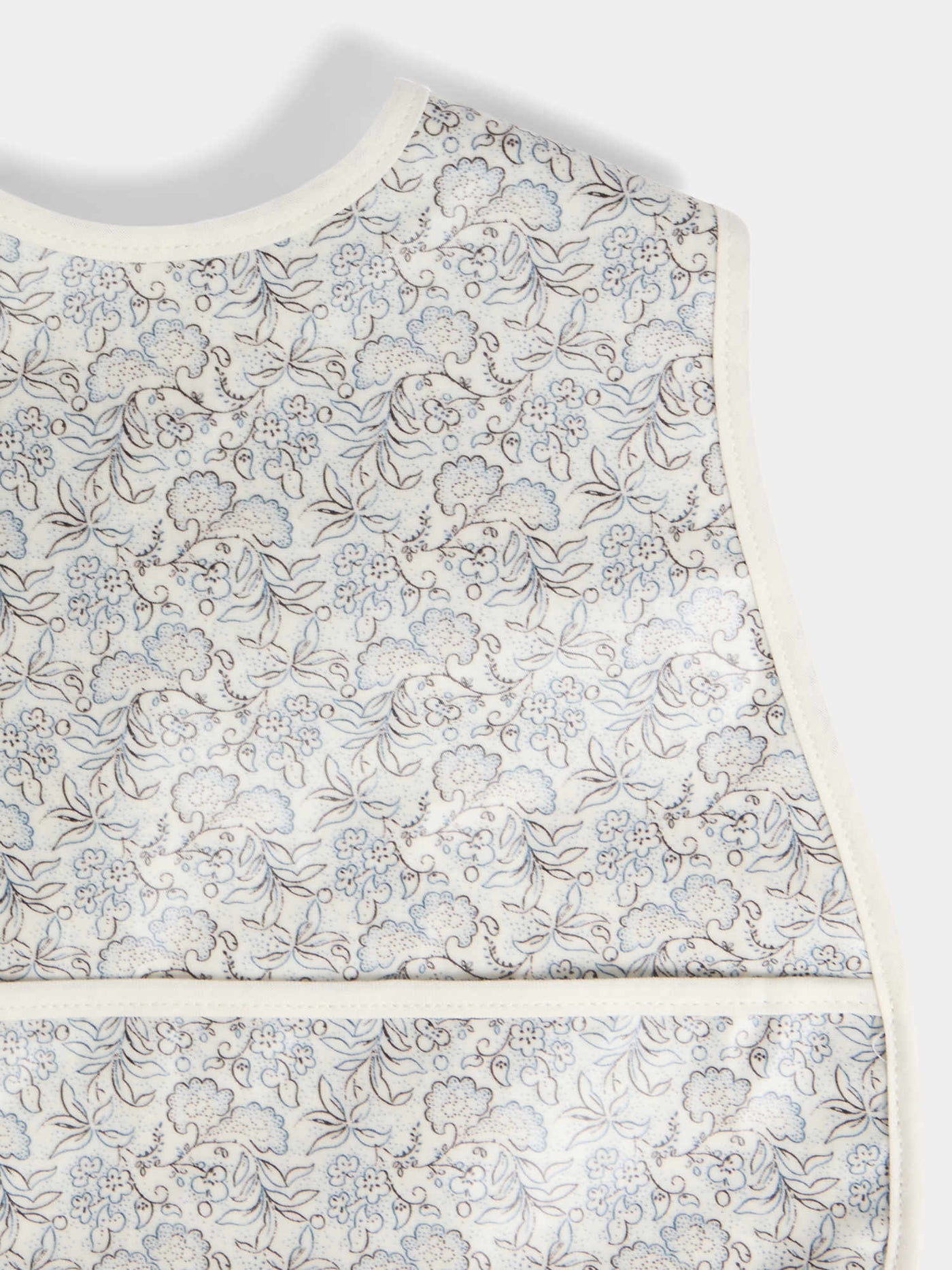 Jlip Adjustable Printed Coated Cotton Bib