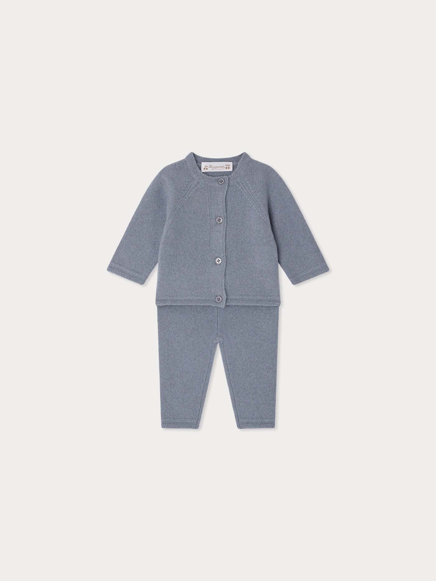 Jeannot round neck cashmere set