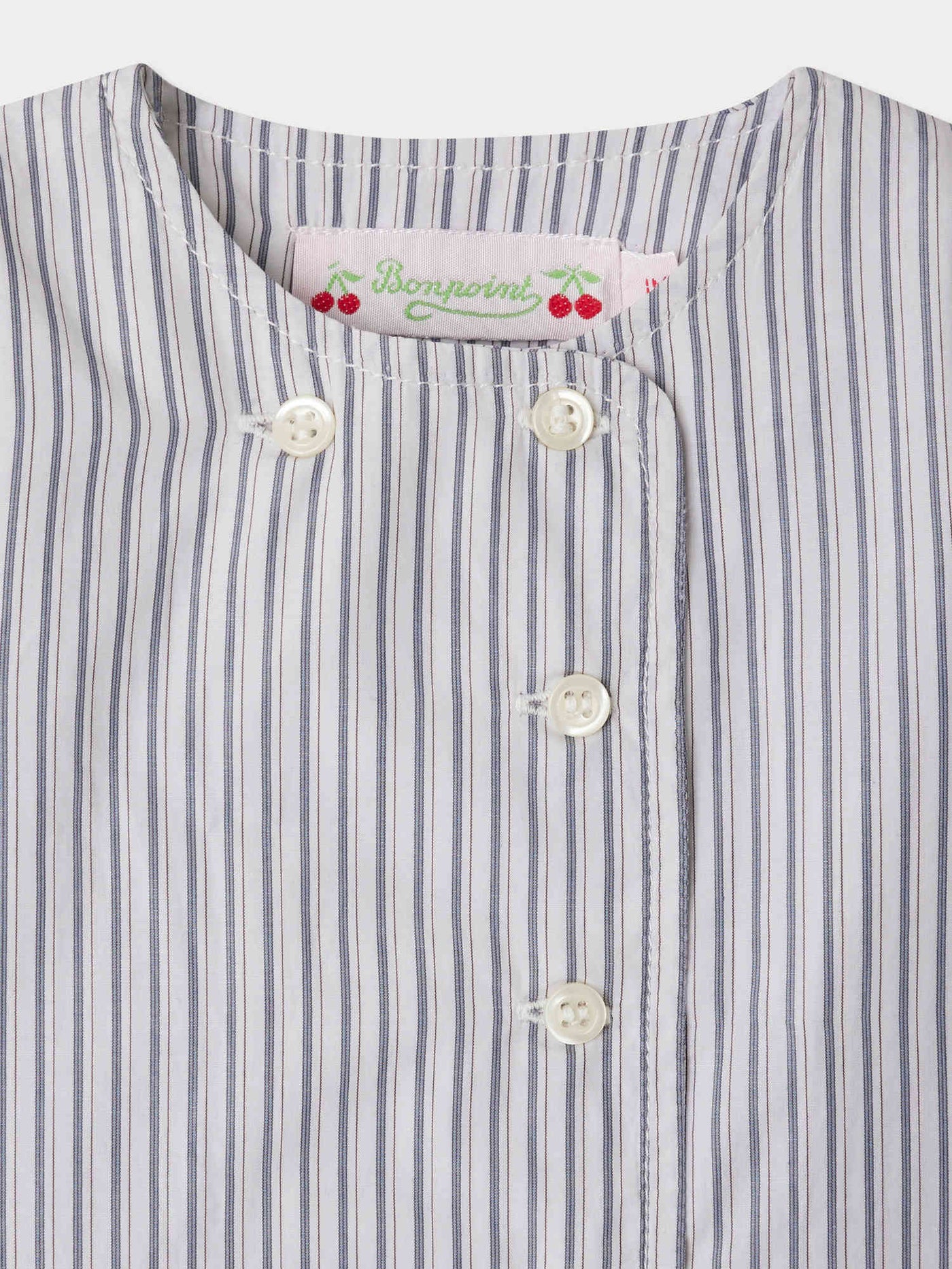 Julio striped cotton poplin set